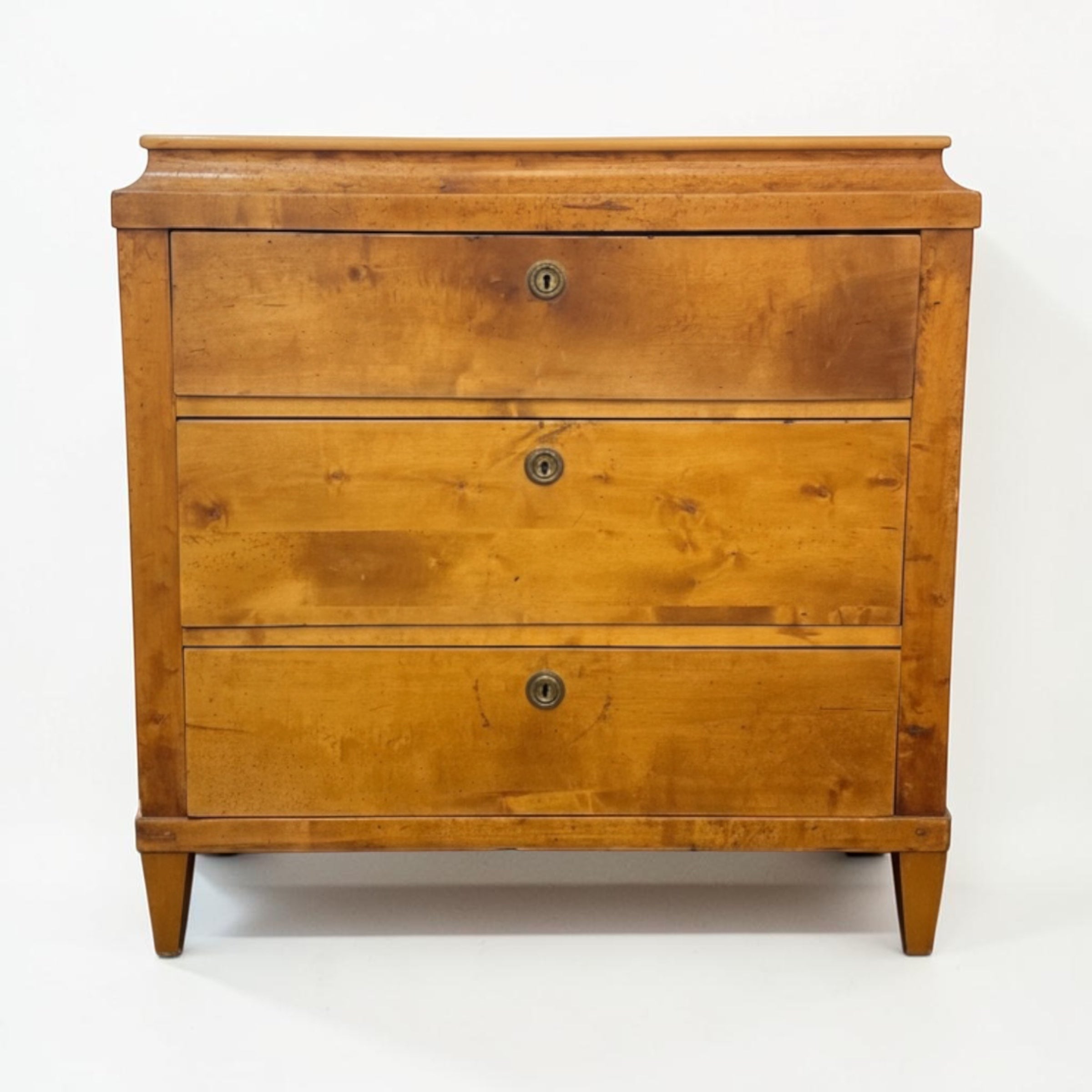 Swedish Burlwood Commode