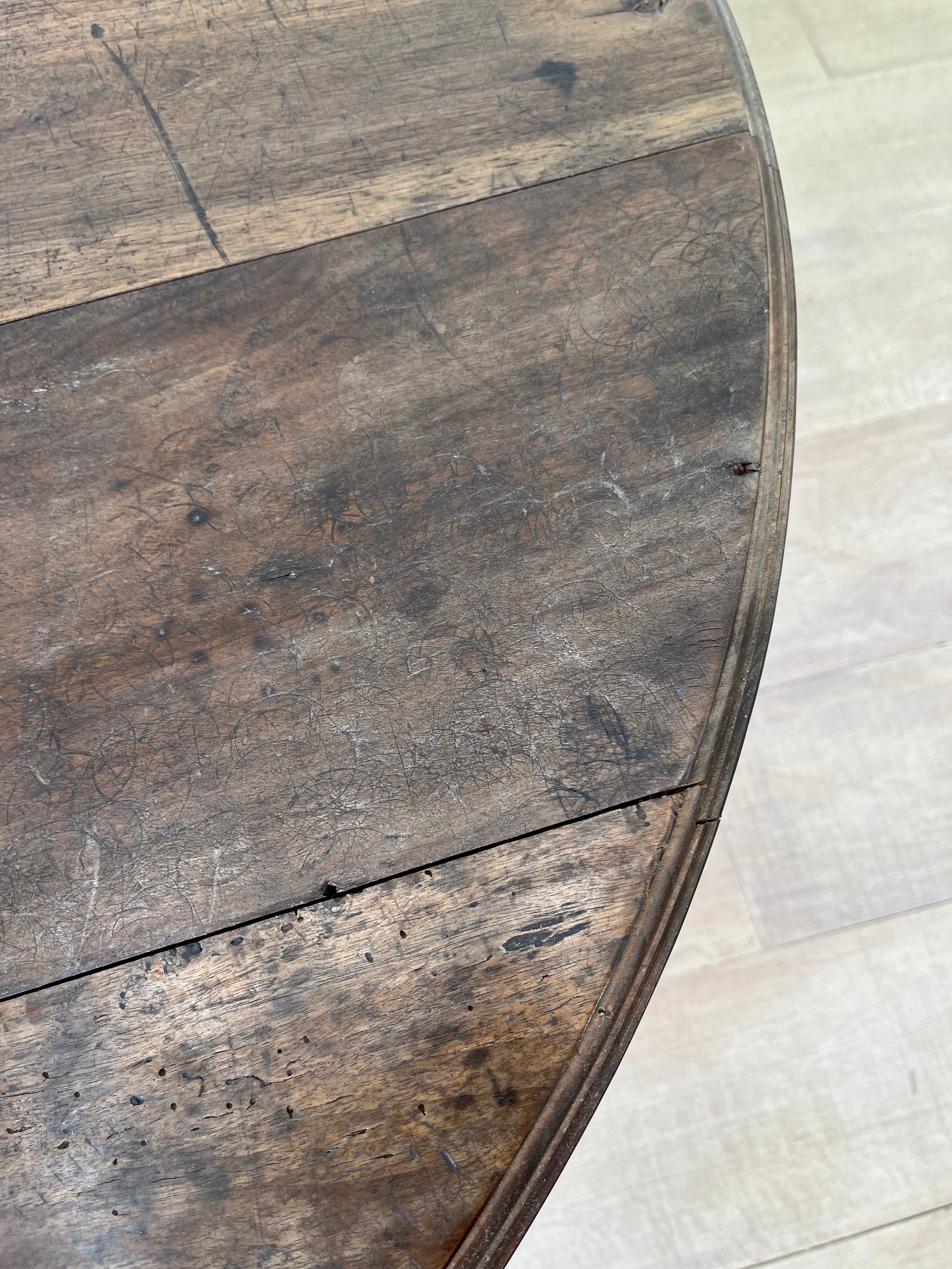 18th Century Walnut Dining Table