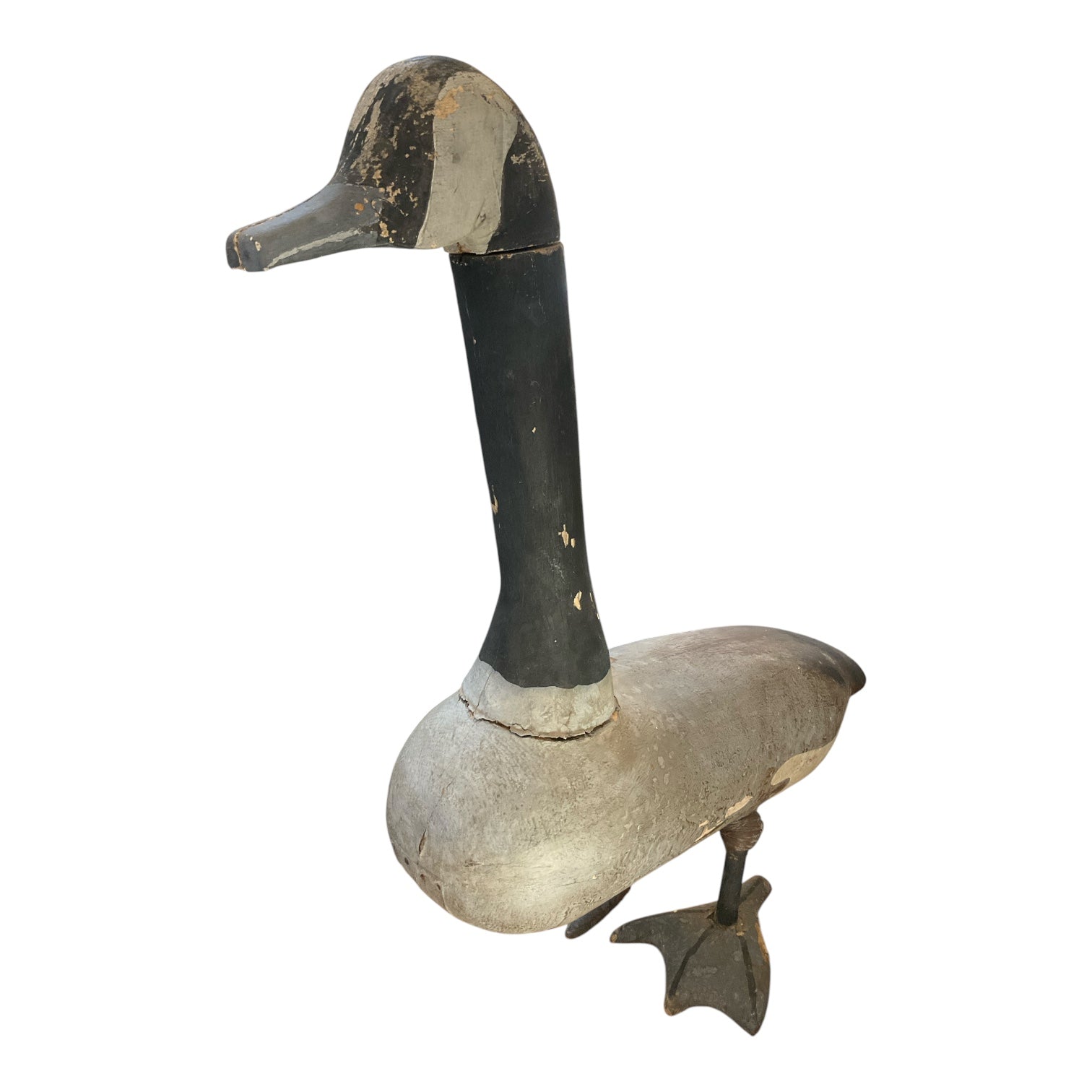 19th century american canvas Goose decoy