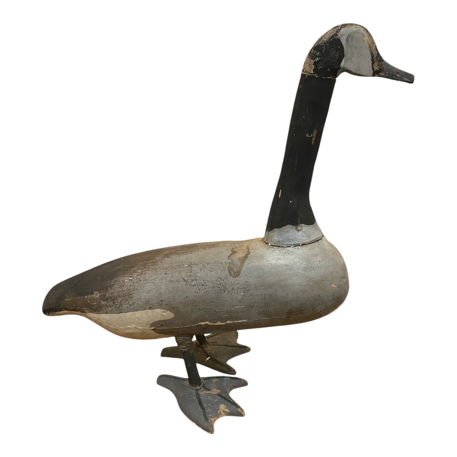 19th century american canvas Goose decoy