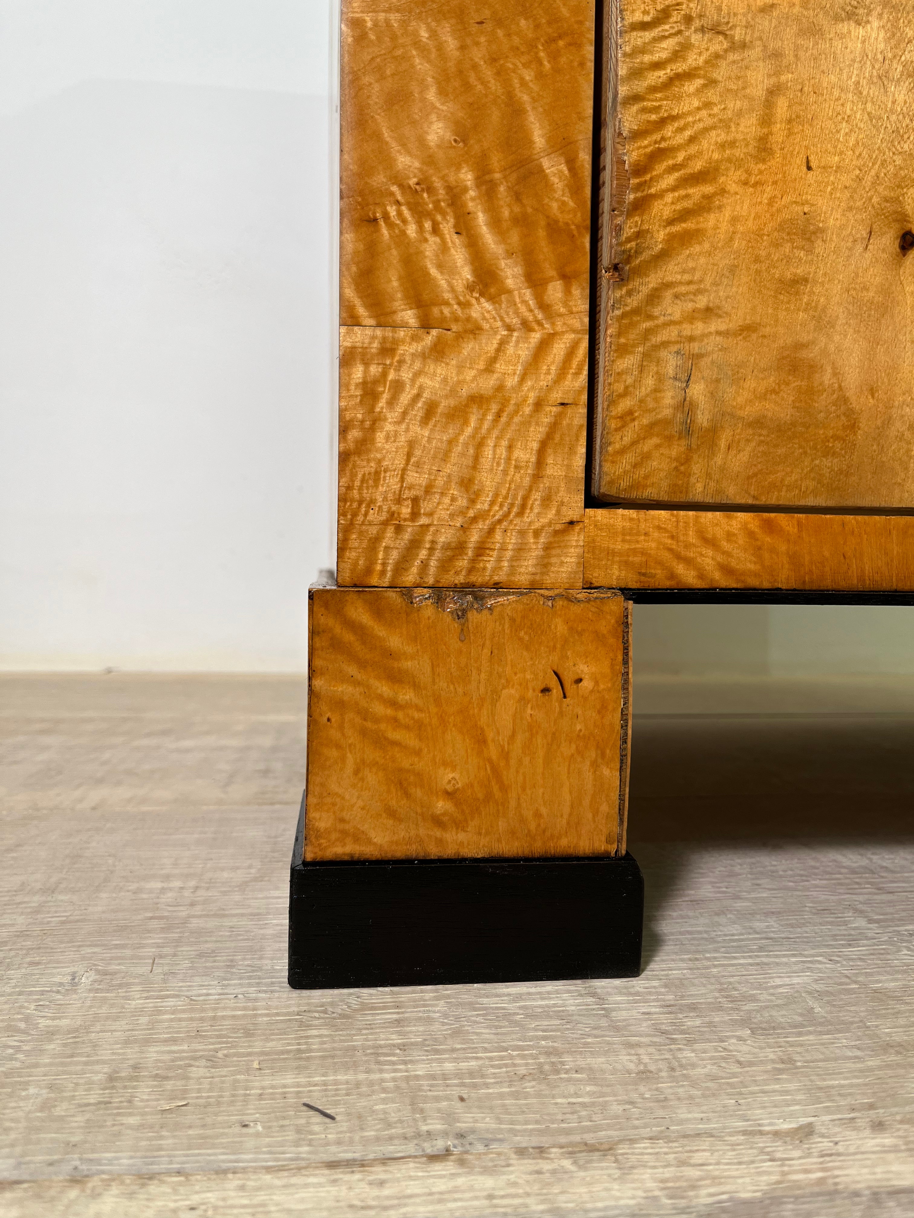 Limited Edition Single Swedish Burl-wood Night stand/pair available