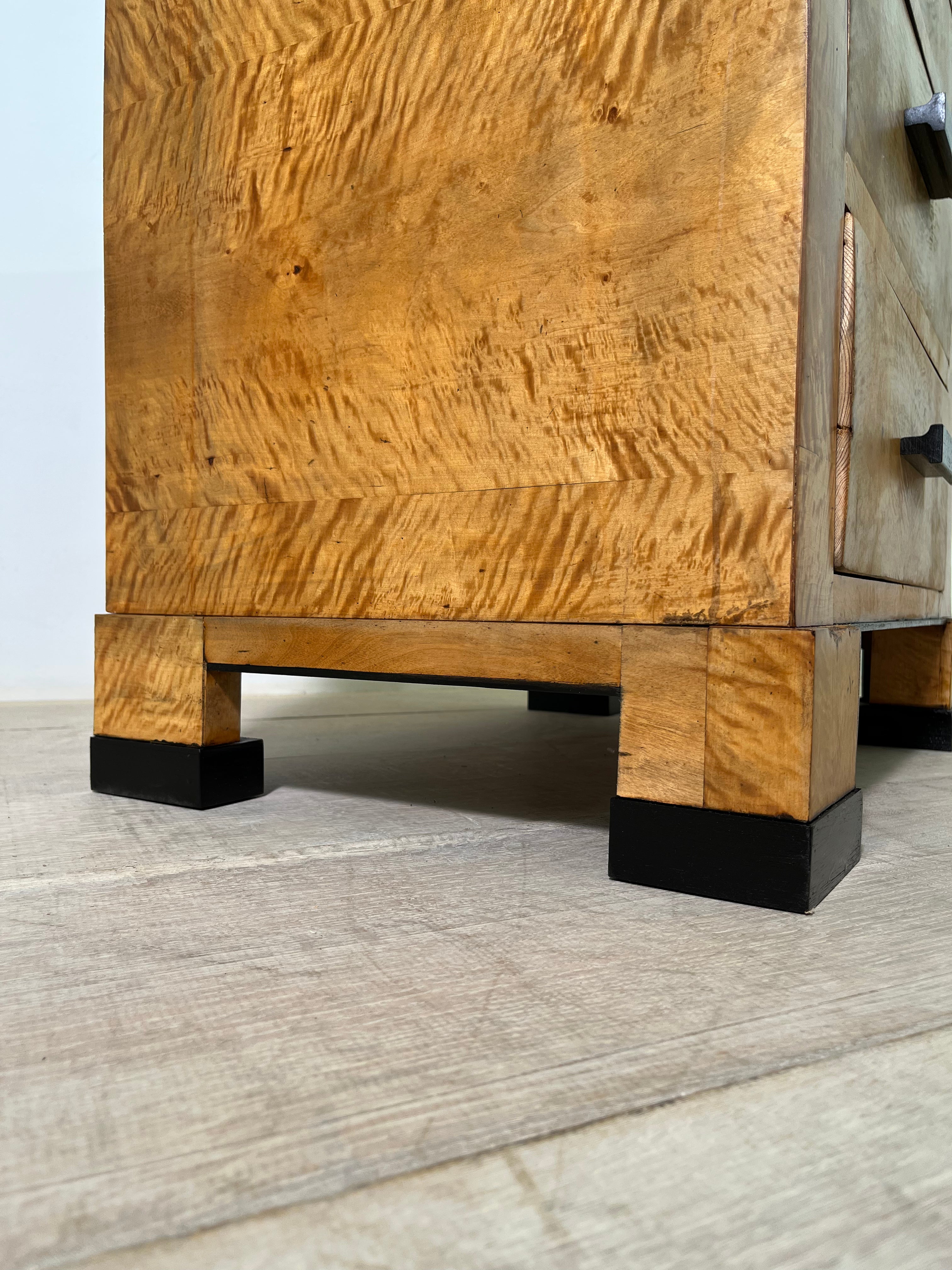 Limited Edition Single Swedish Burl-wood Night stand/pair available