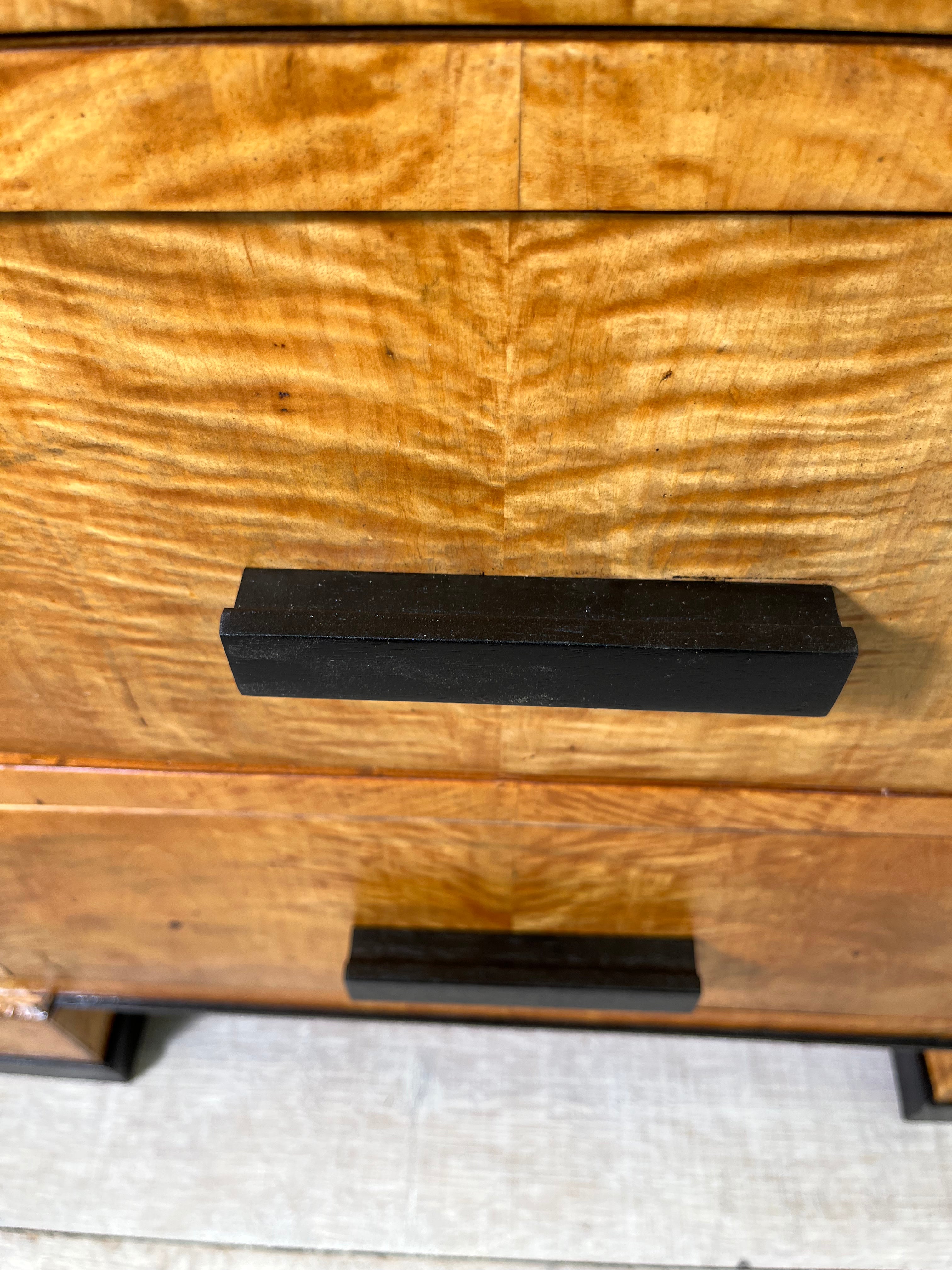 Limited Edition Single Swedish Burl-wood Night stand/pair available