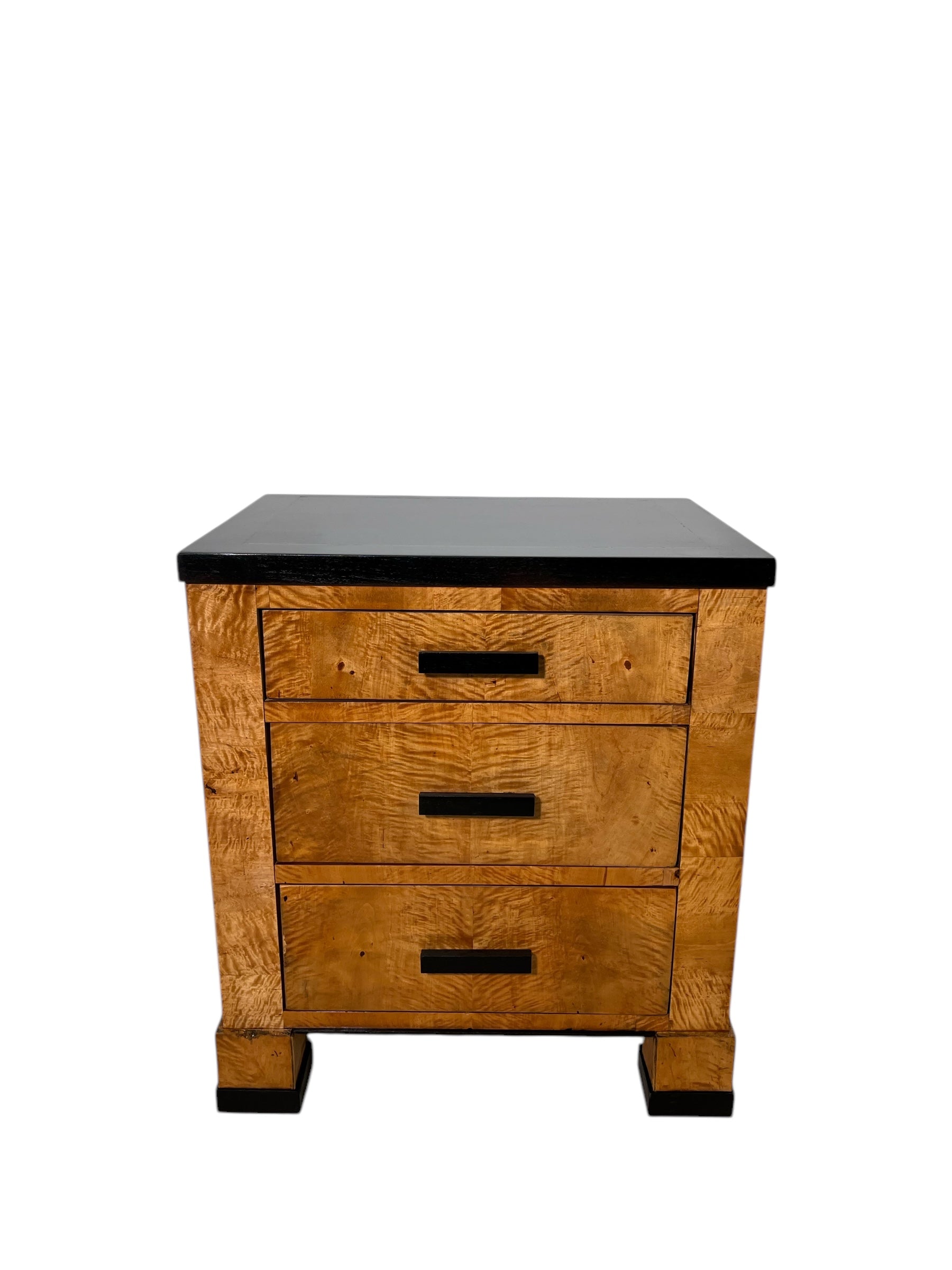 Limited Edition Single Swedish Burl-wood Night stand/pair available