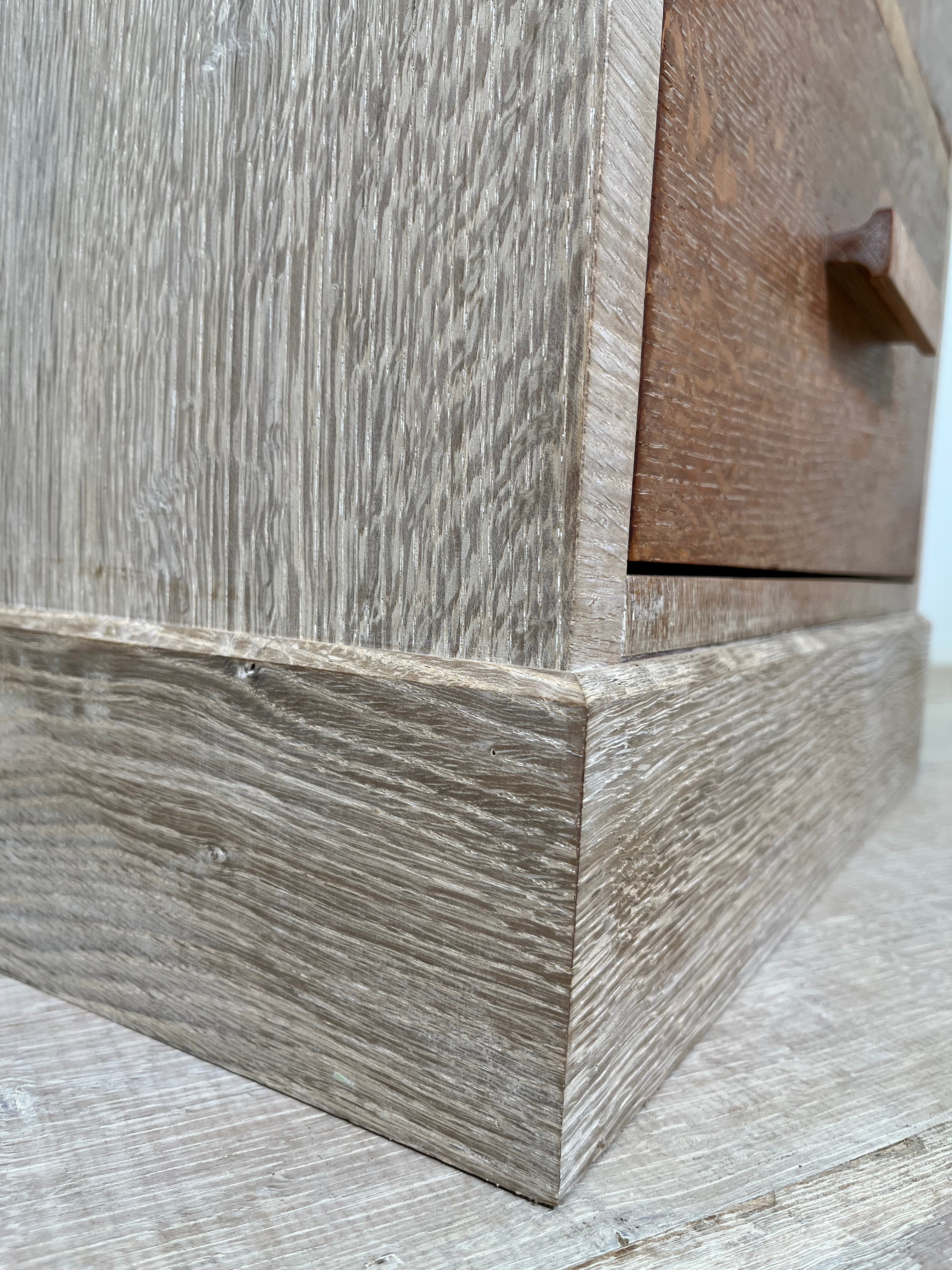 Limited Edition Cerused Oak Night Stand