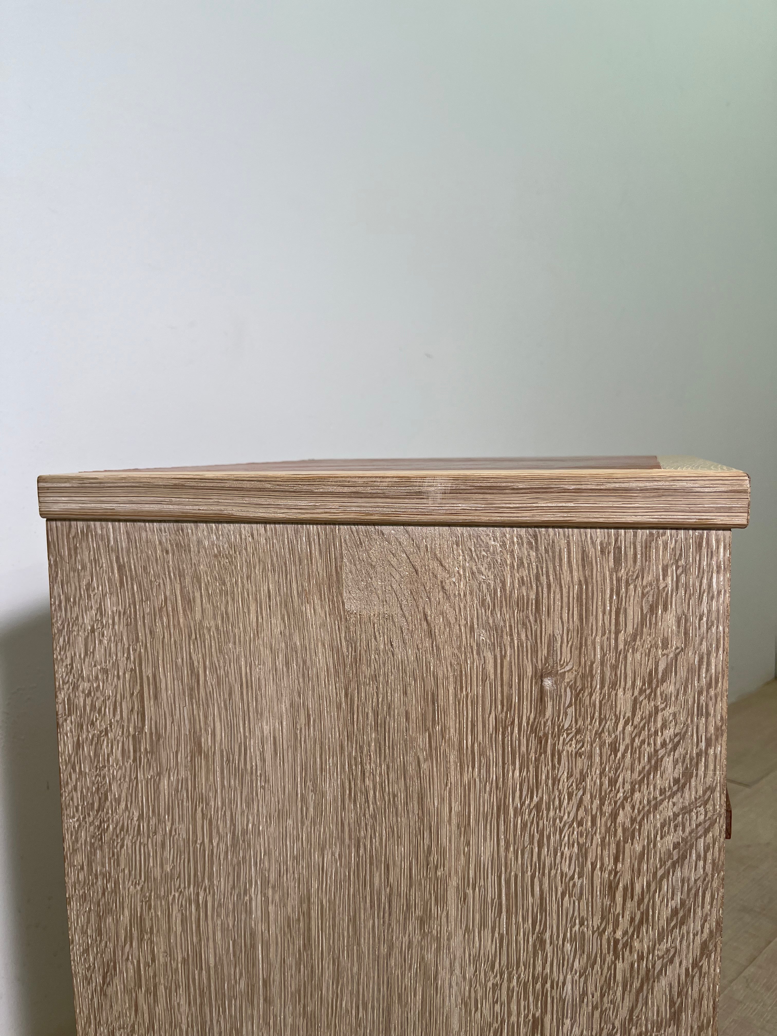 Limited Edition Cerused Oak Night Stand