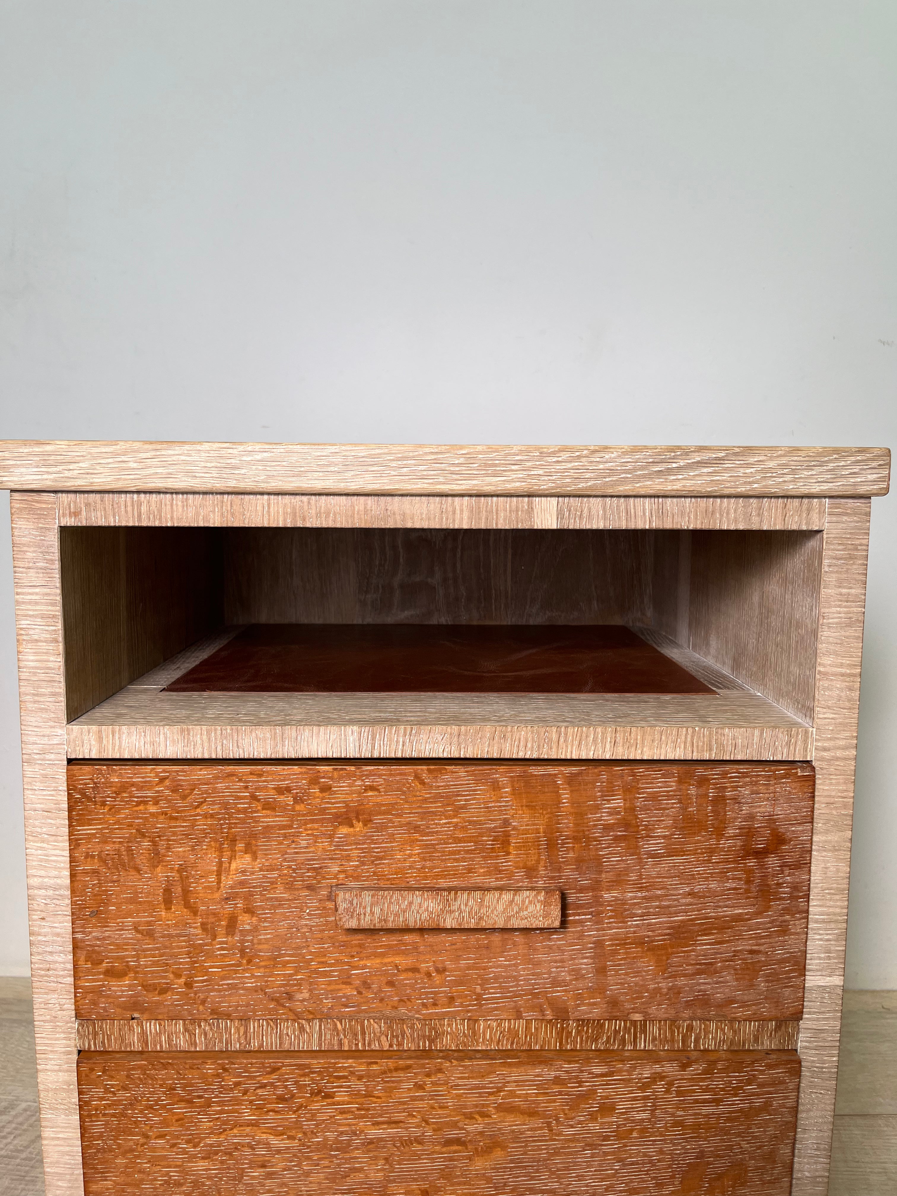 Limited Edition Cerused Oak Night Stand