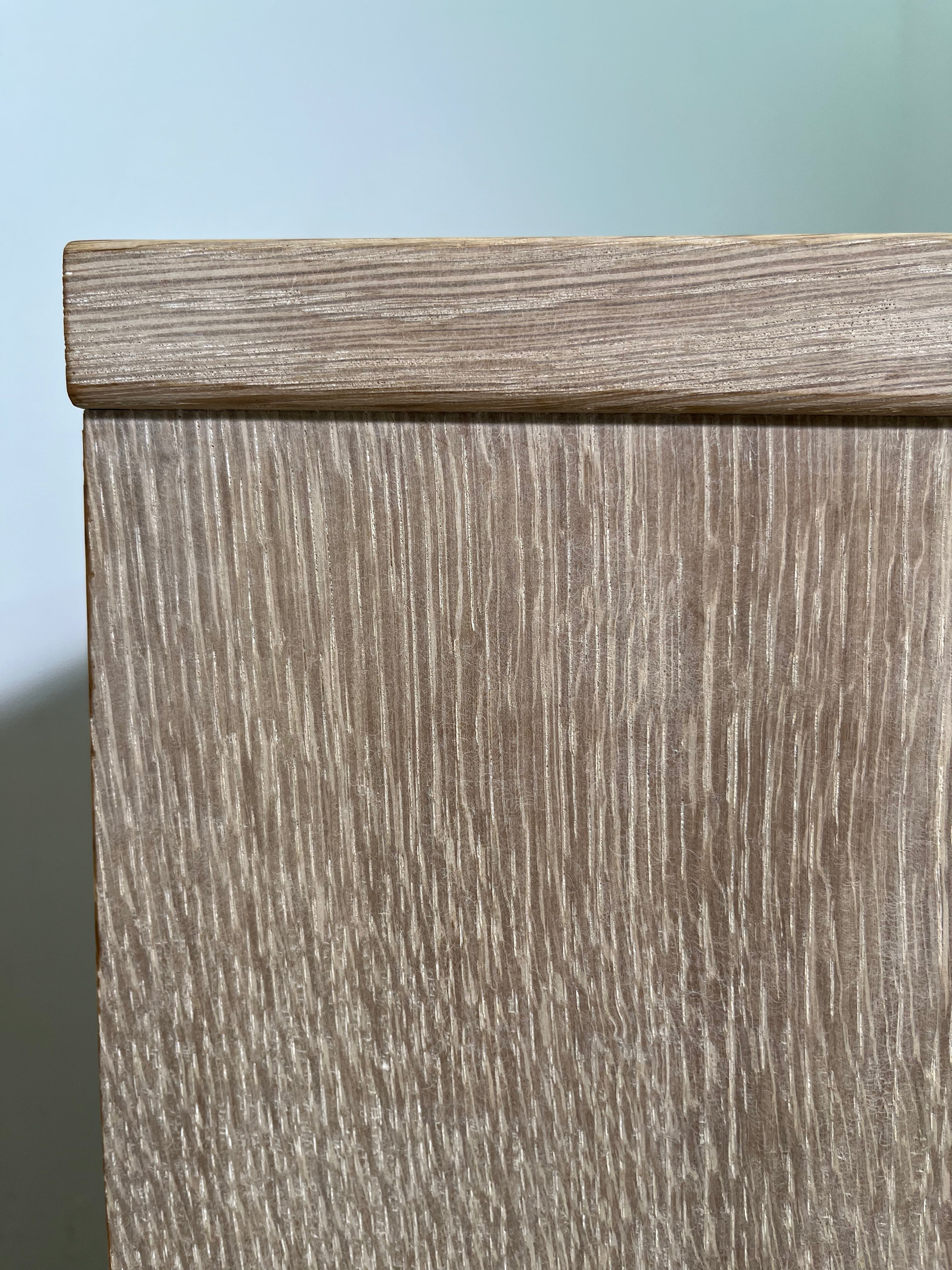 Limited Edition Cerused Oak Night Stand