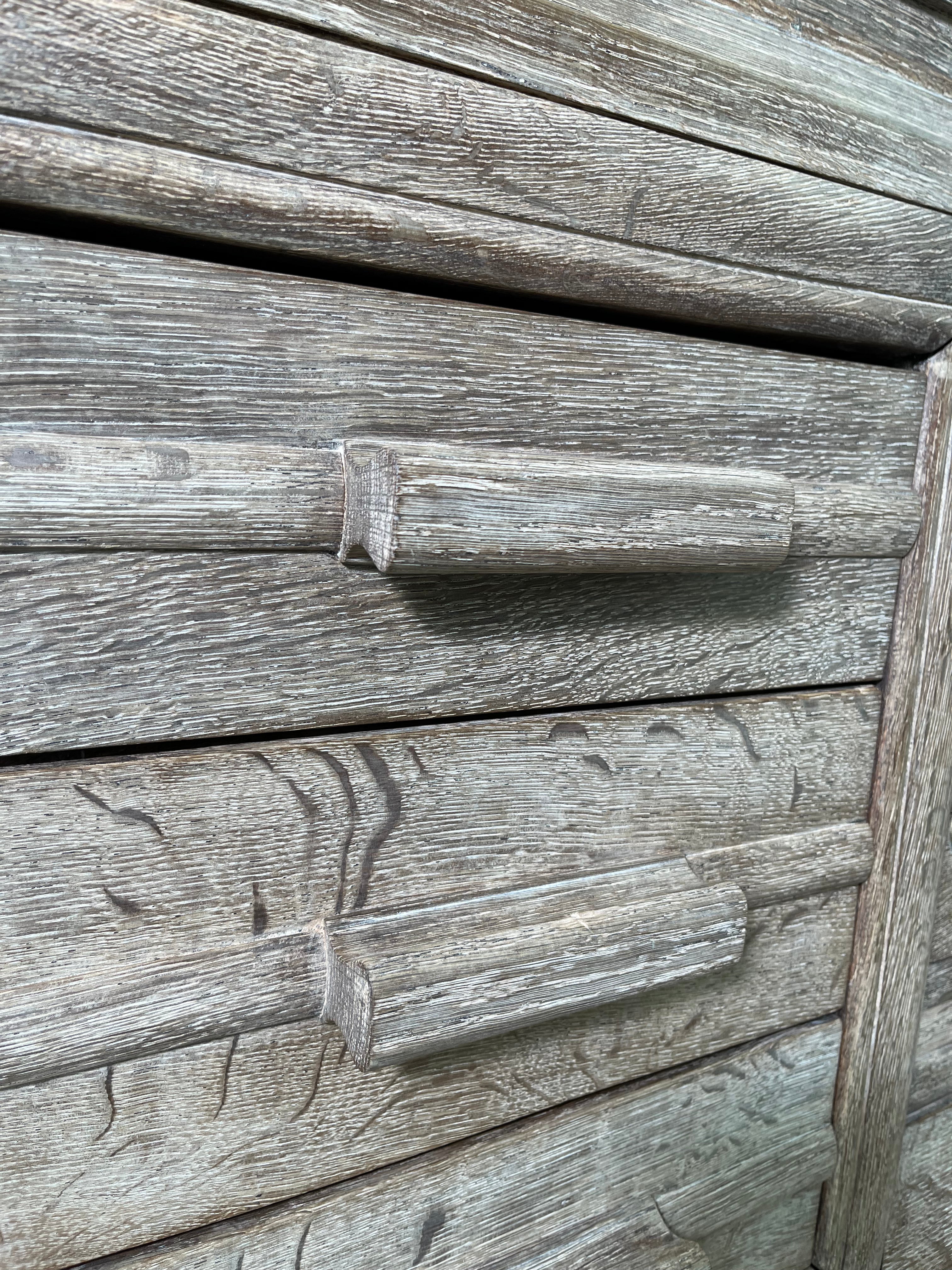 French Oak 1930's Sideboard