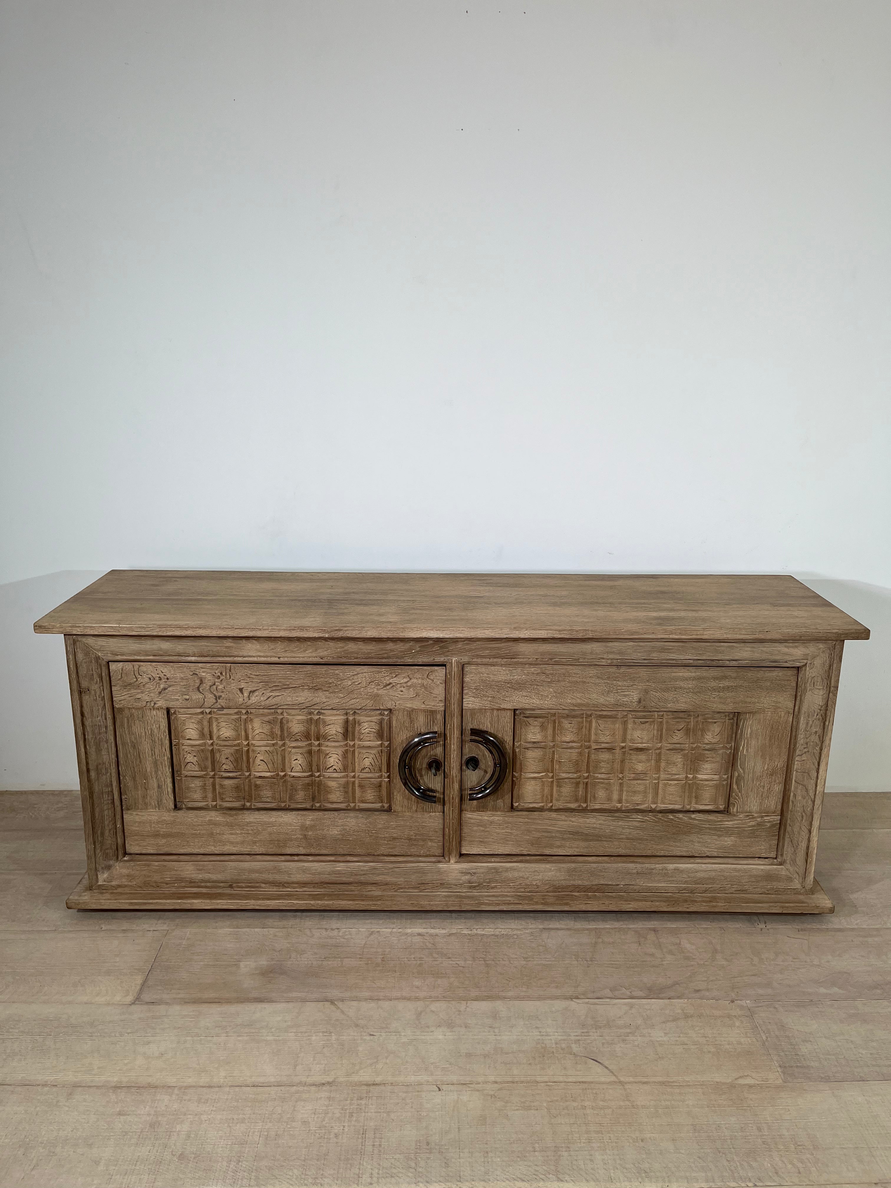 French Oak 1930's Sideboard