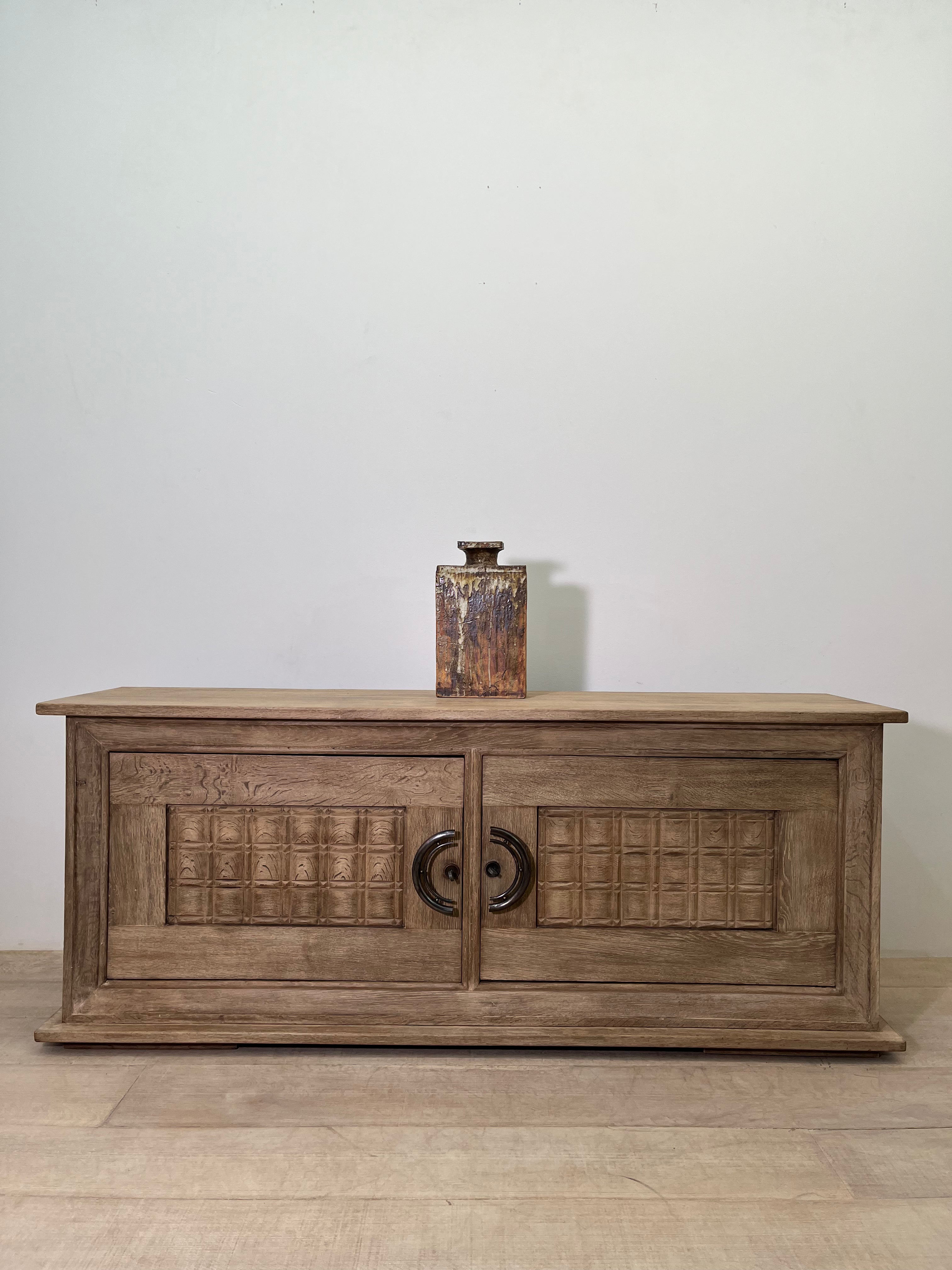 French Oak 1930's Sideboard