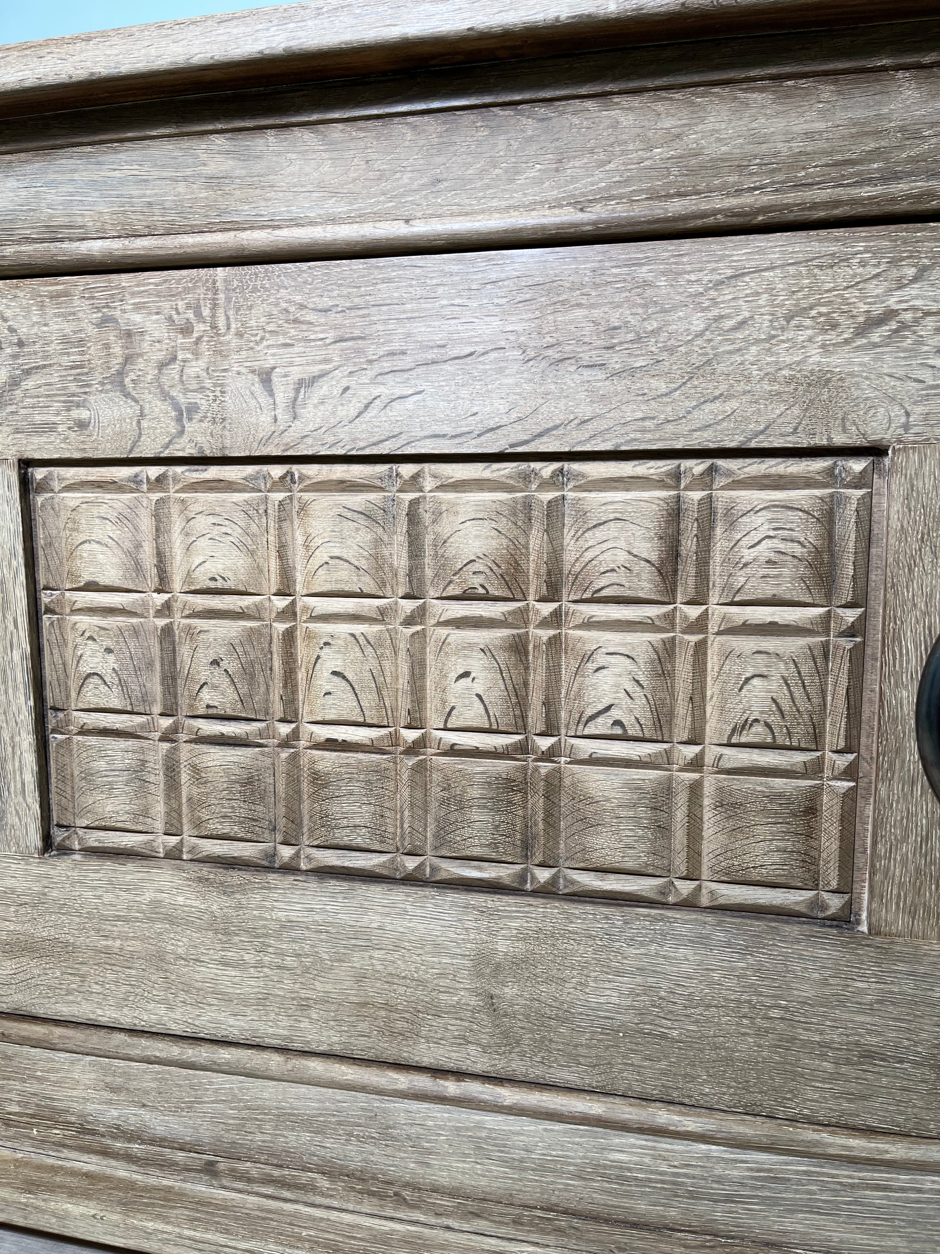 French Oak 1930's Sideboard