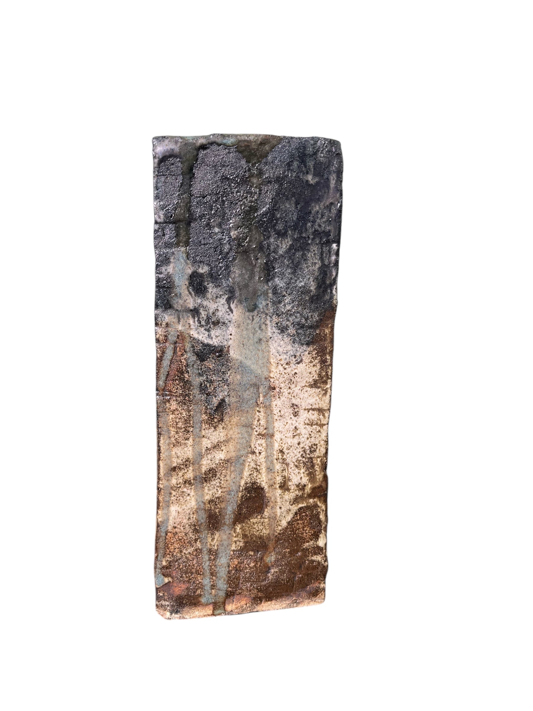 Large Belgian Slab Studio Pottery Vase