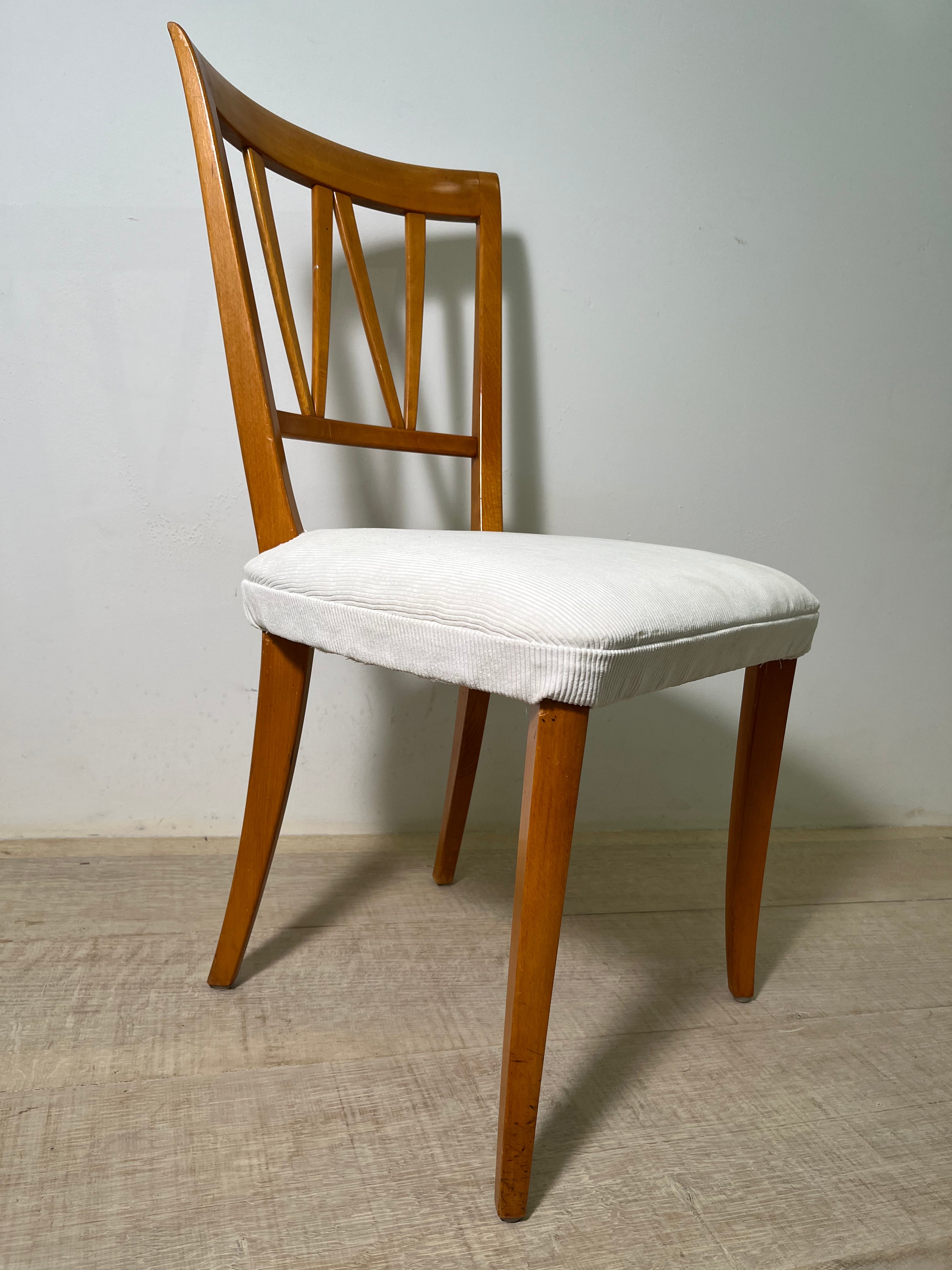 CARL MALMSTEN. “Pyramid”, Dining Chairs