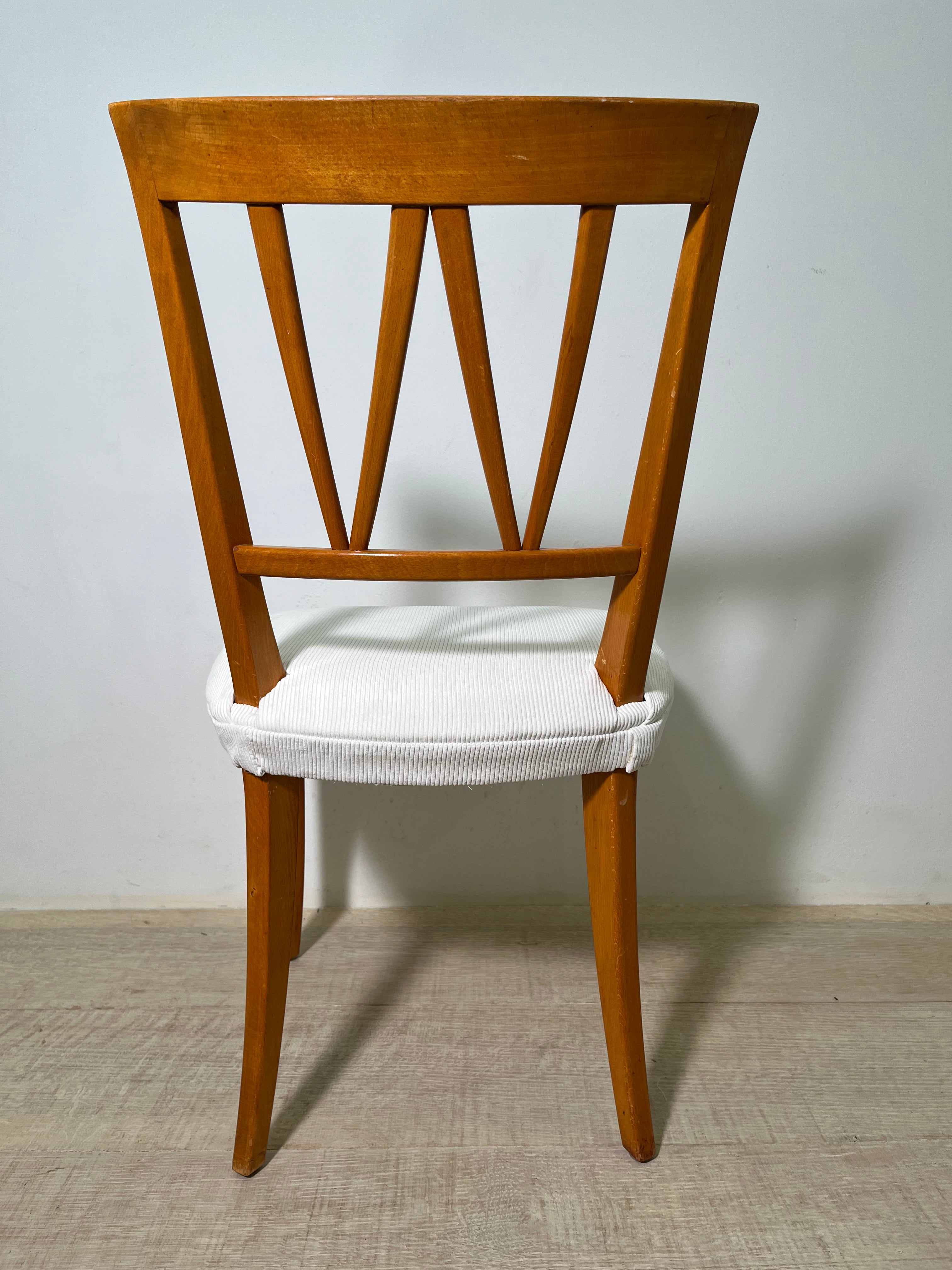 CARL MALMSTEN. “Pyramid”, Dining Chairs