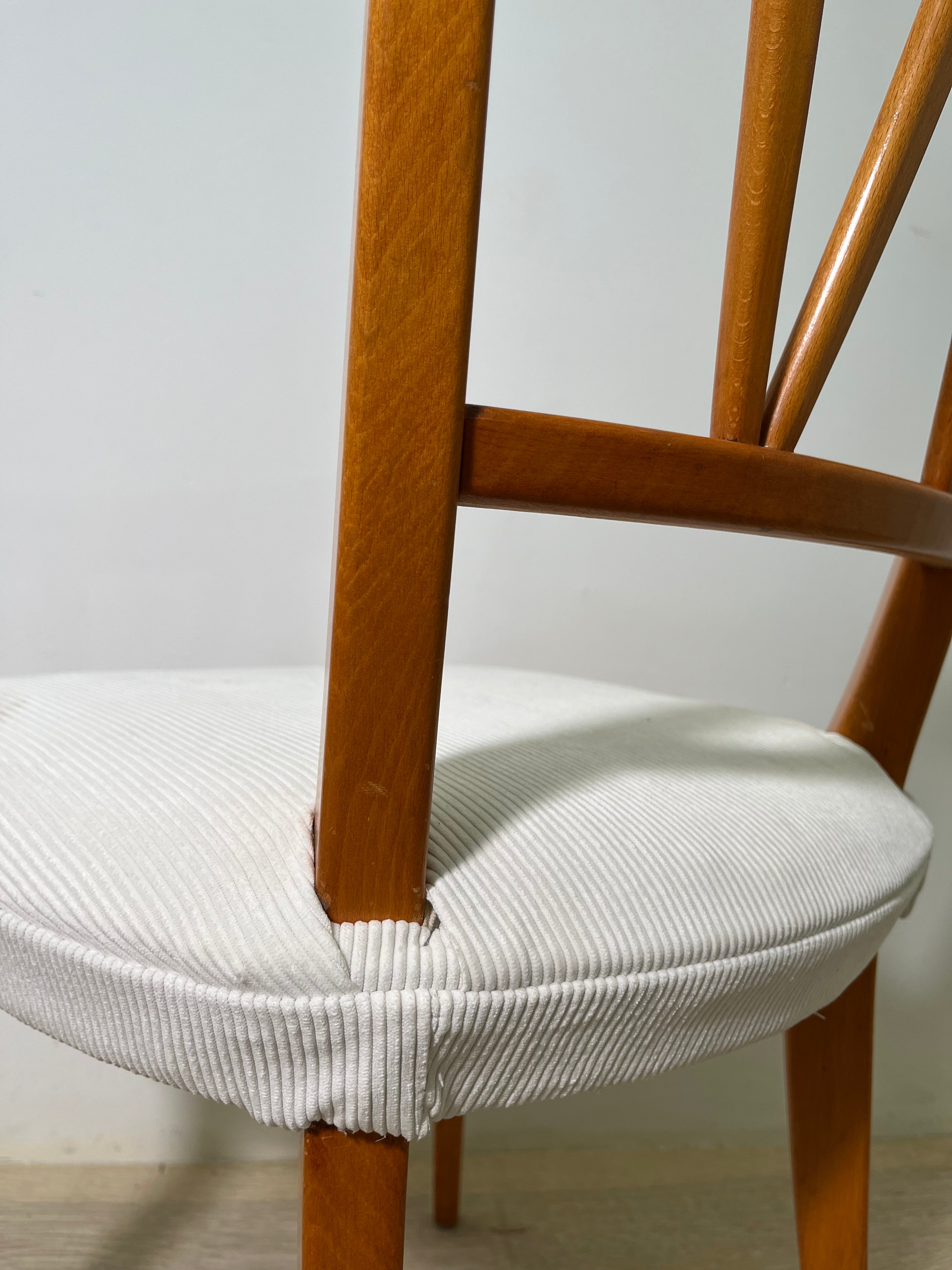 CARL MALMSTEN. “Pyramid”, Dining Chairs