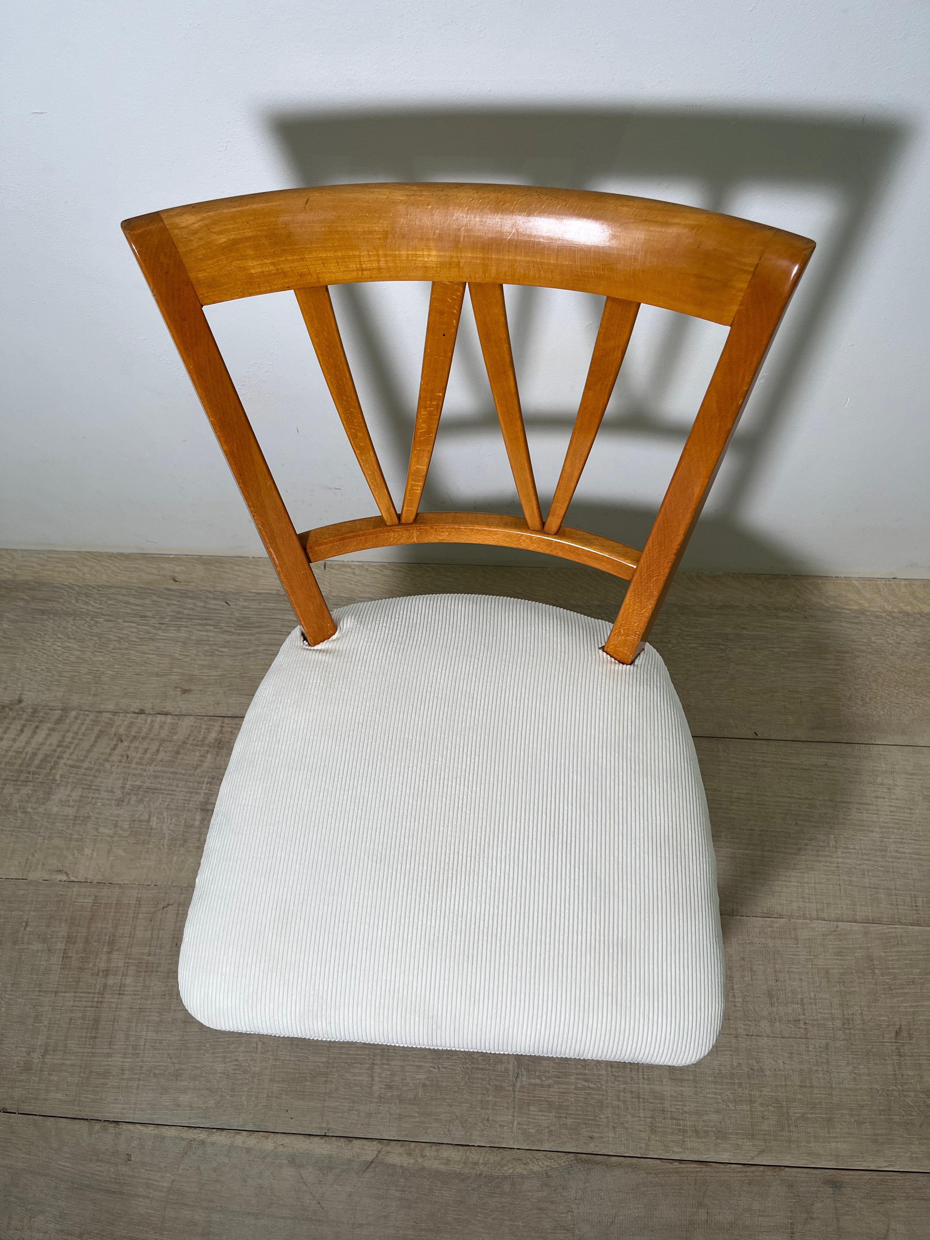 CARL MALMSTEN. “Pyramid”, Dining Chairs