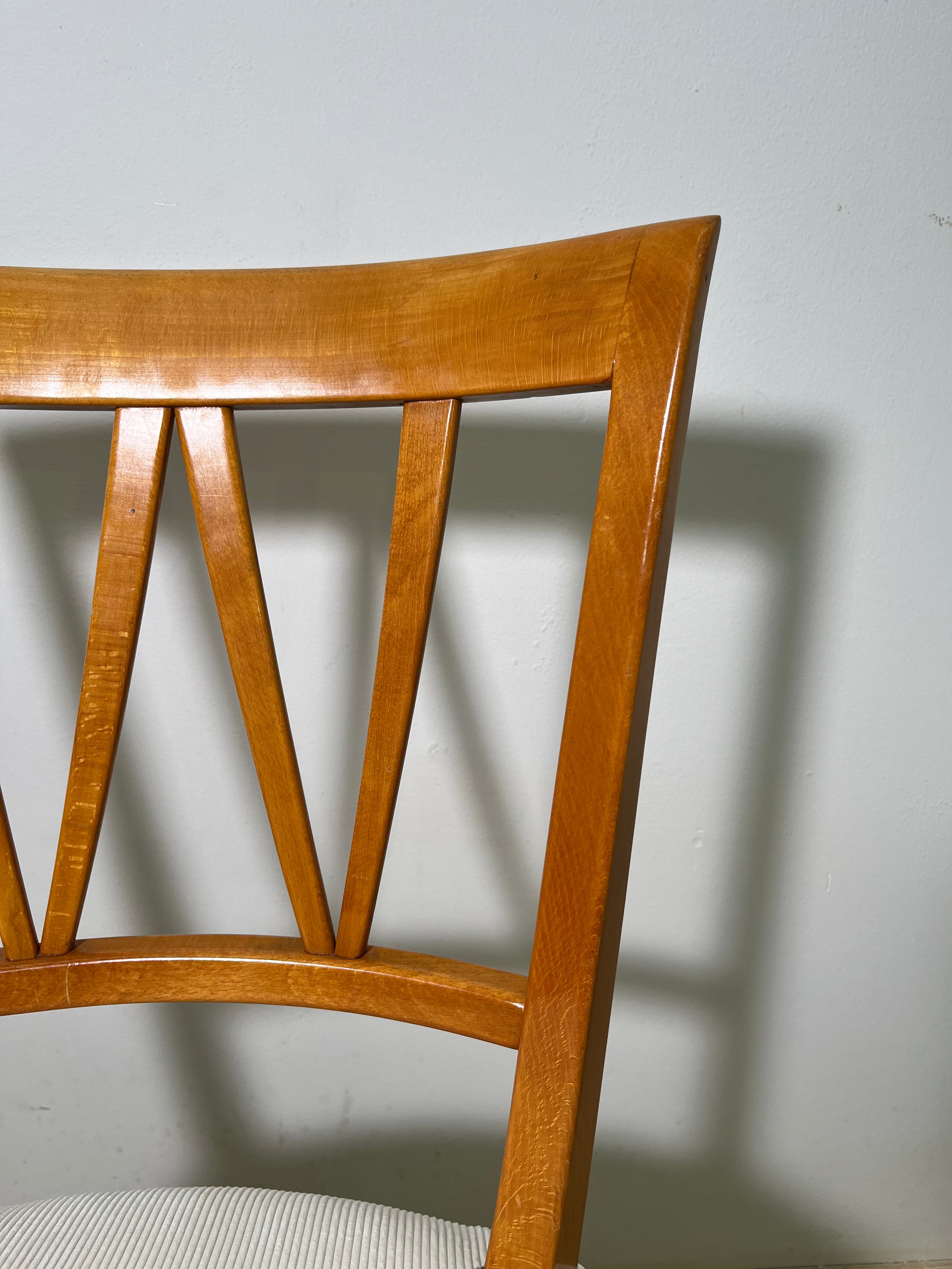 CARL MALMSTEN. “Pyramid”, Dining Chairs