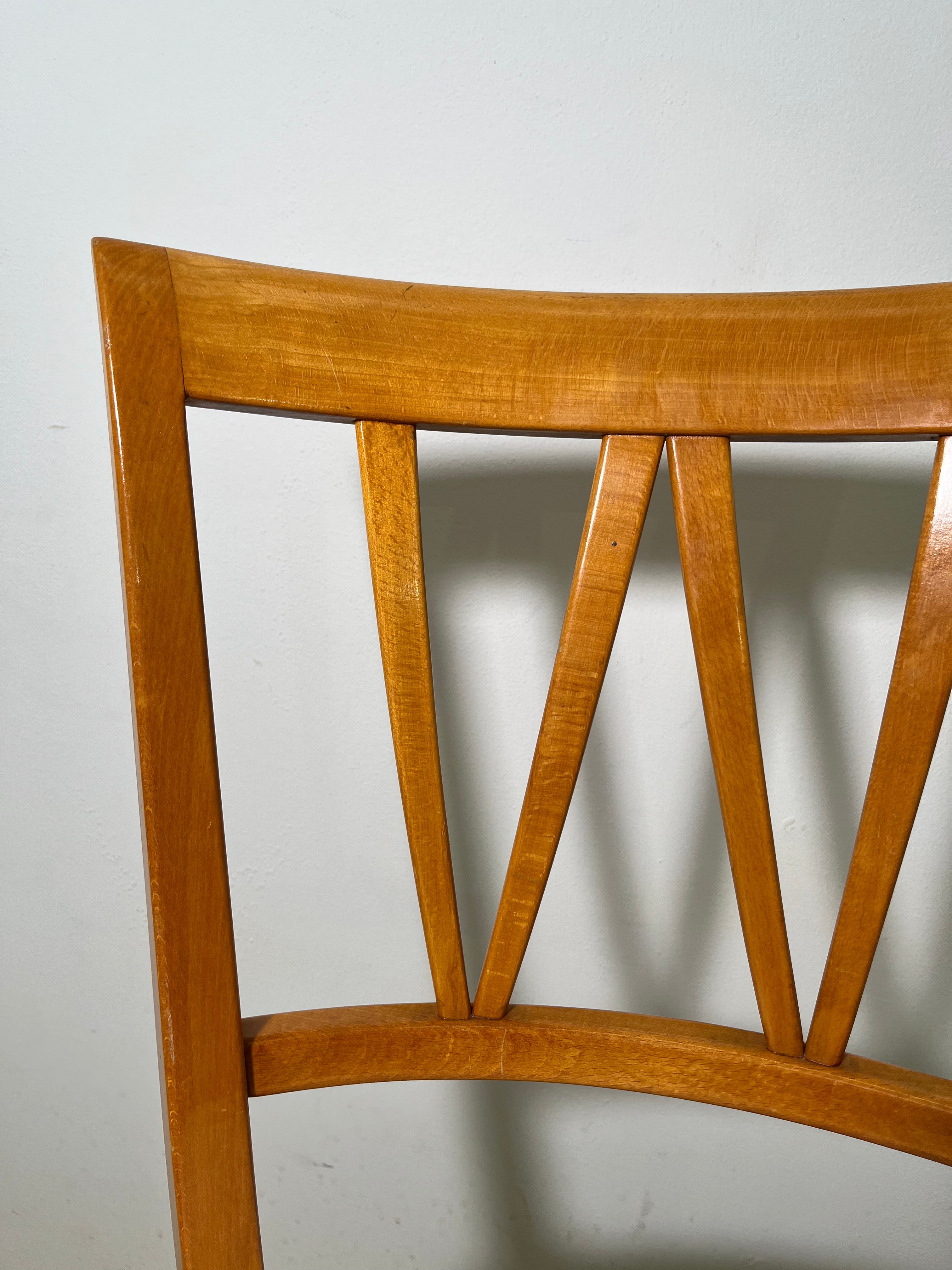 CARL MALMSTEN. “Pyramid”, Dining Chairs