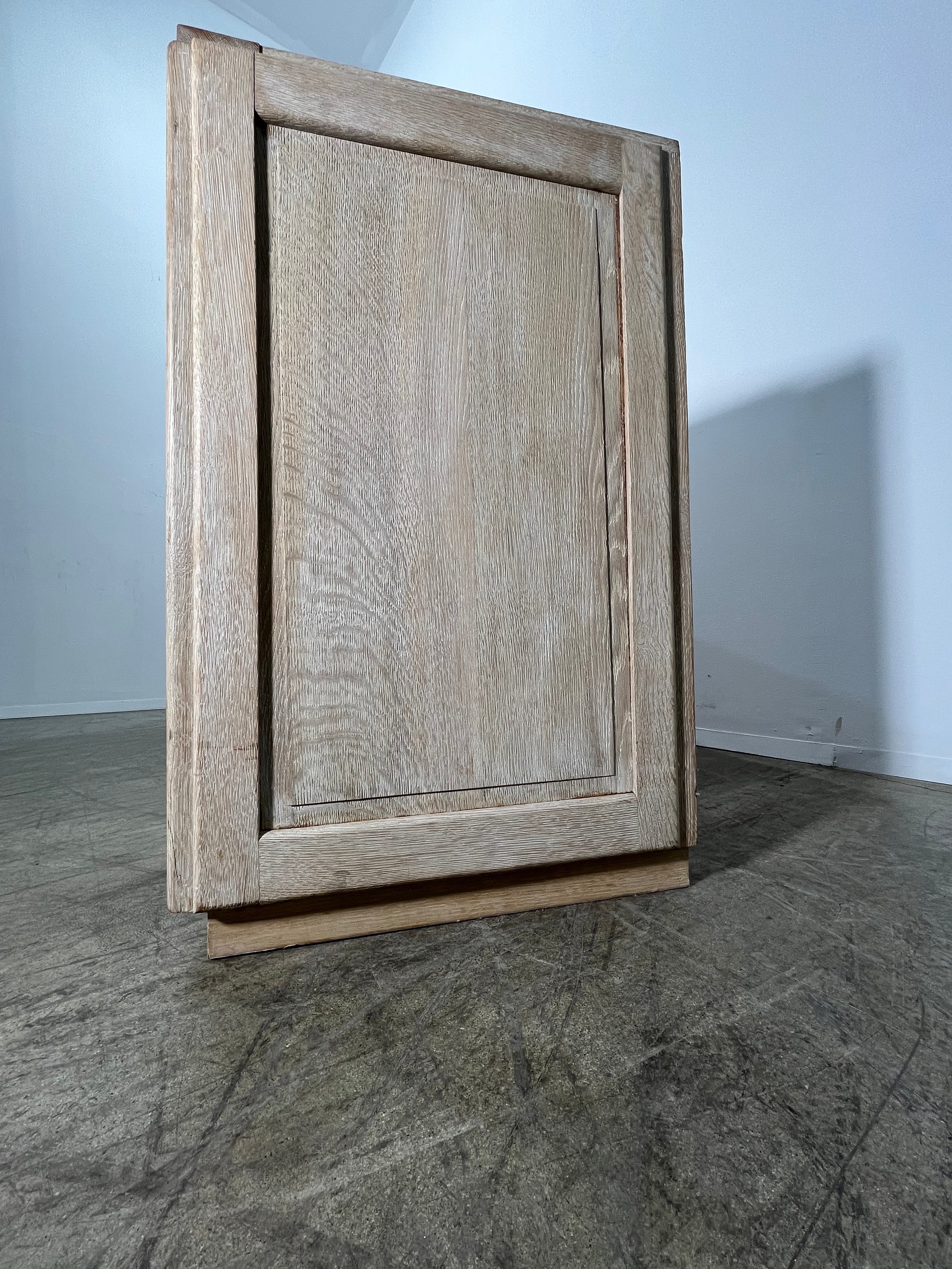 French Cerused Oak 1930's Sideboard