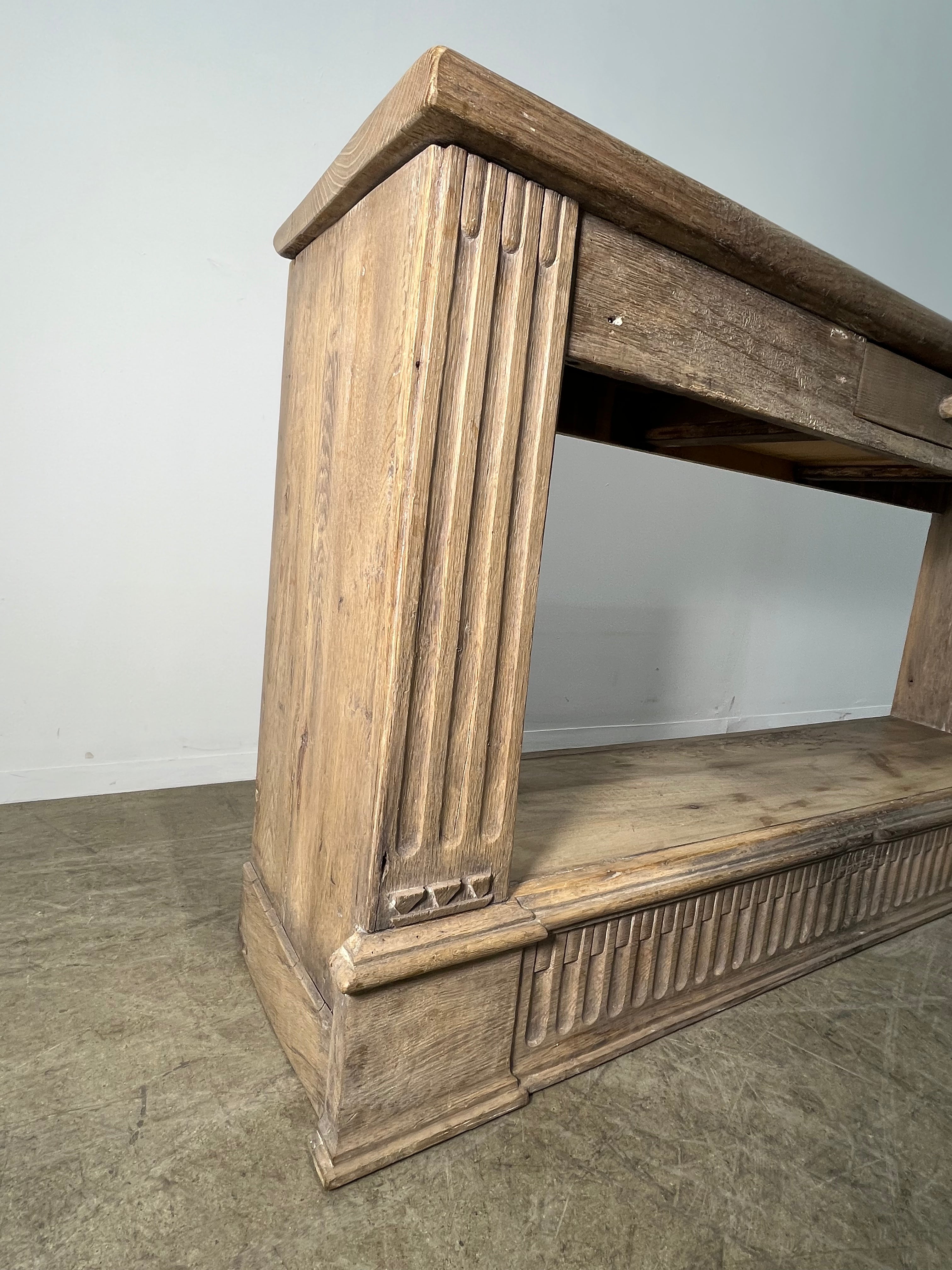 18th Century Belgian Oak Console