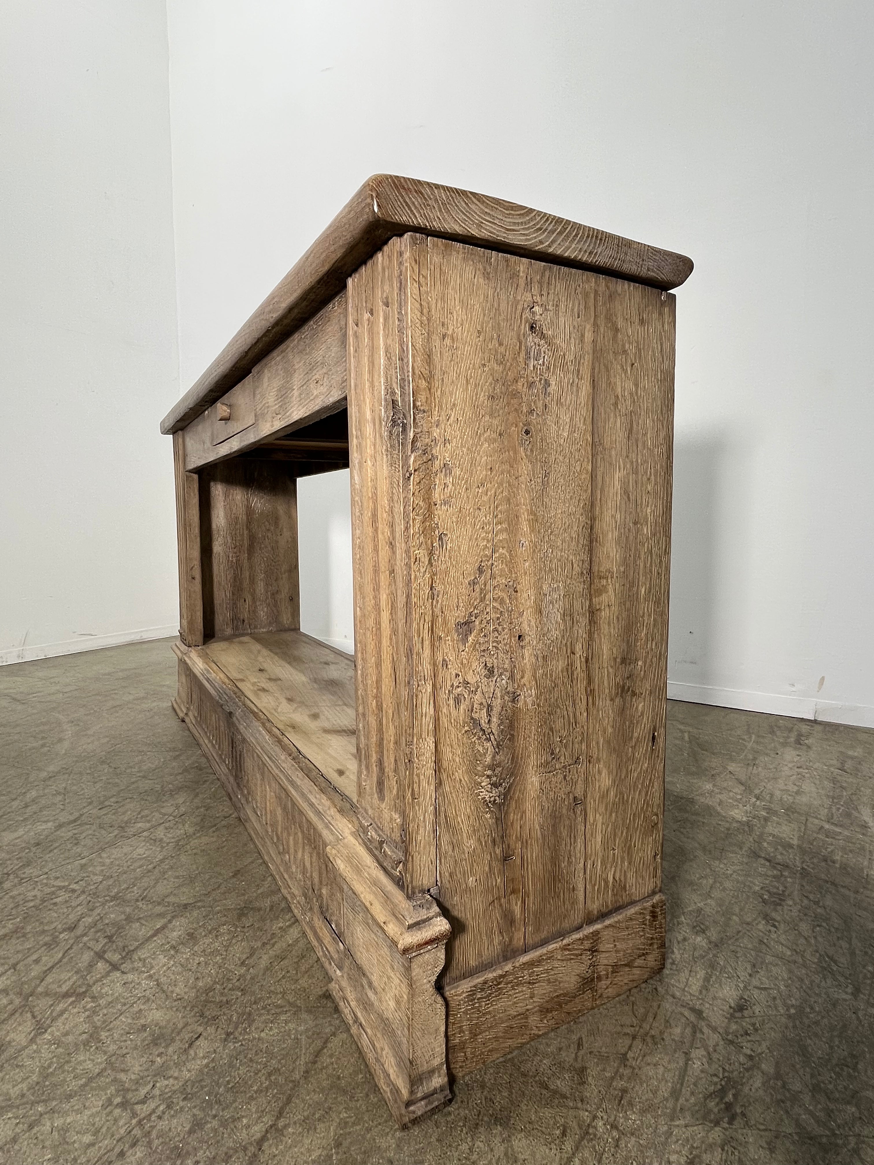 18th Century Belgian Oak Console