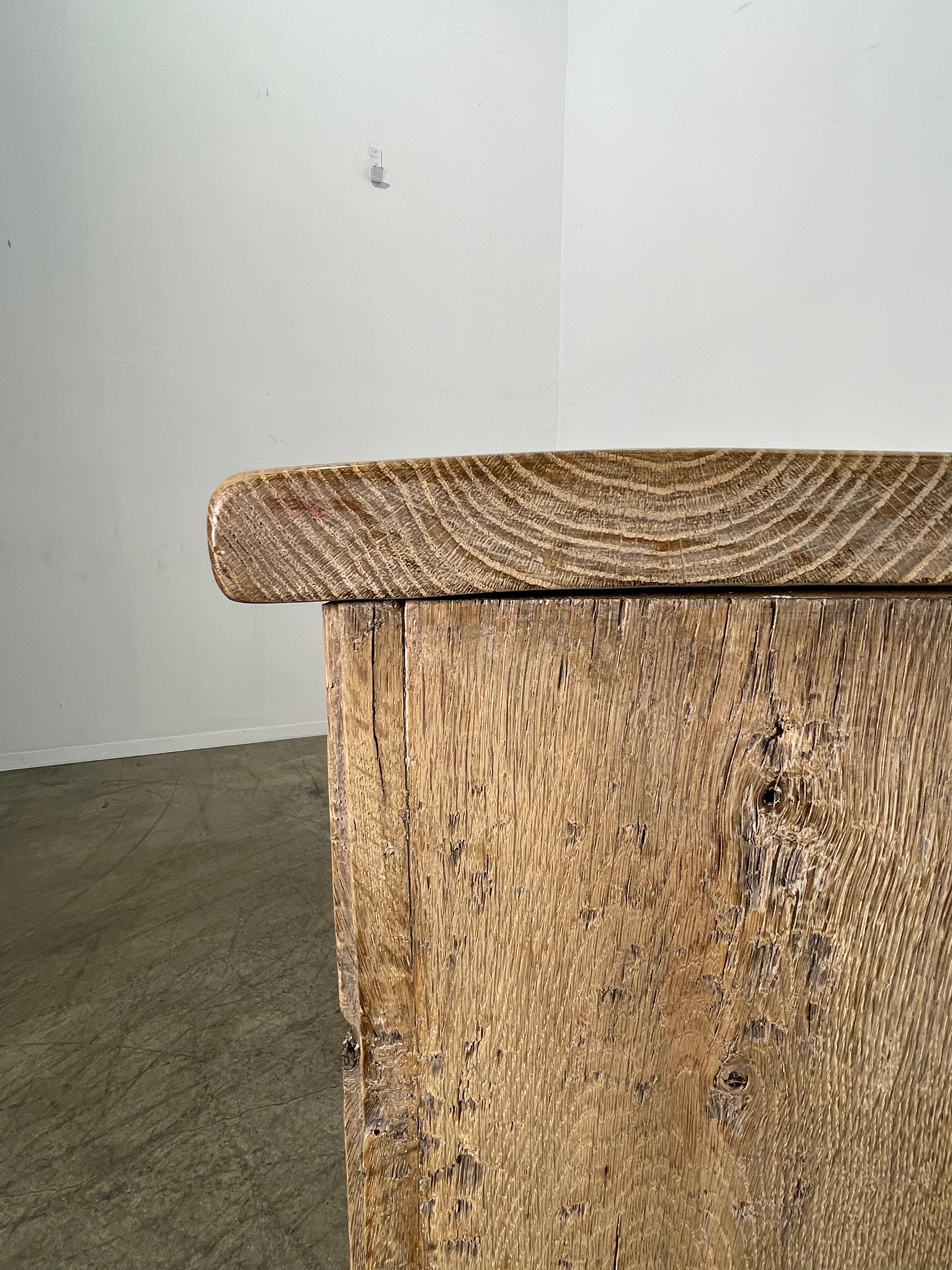 18th Century Belgian Oak Console