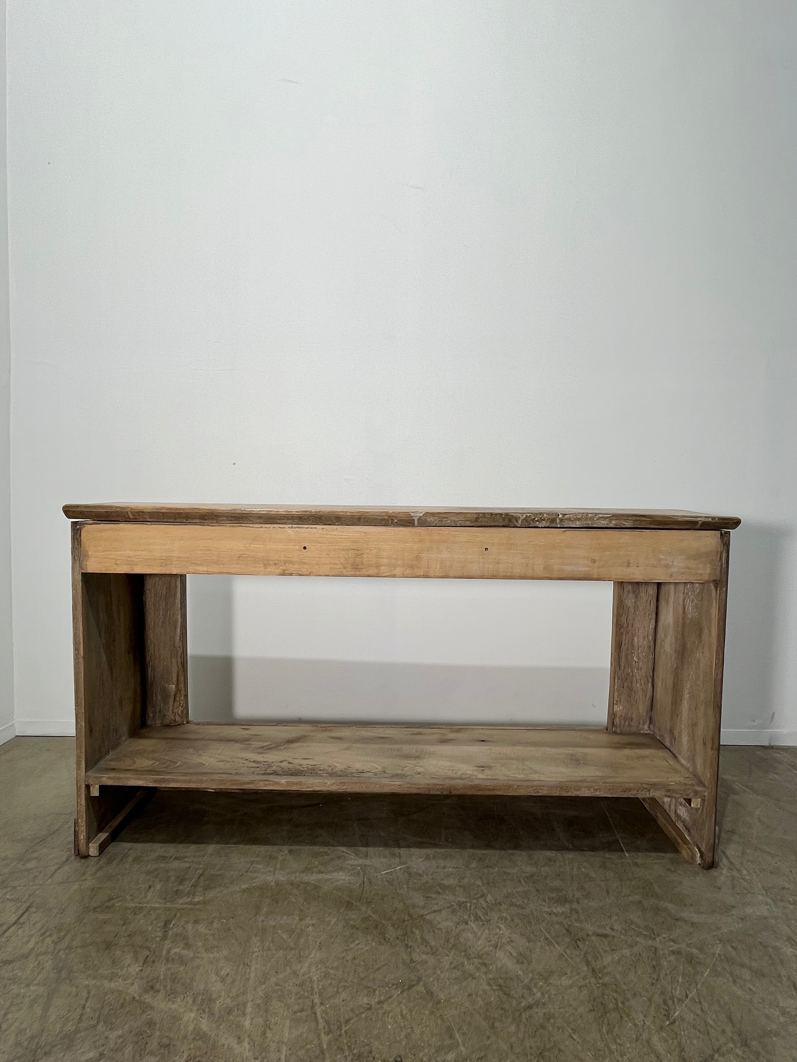 18th Century Belgian Oak Console