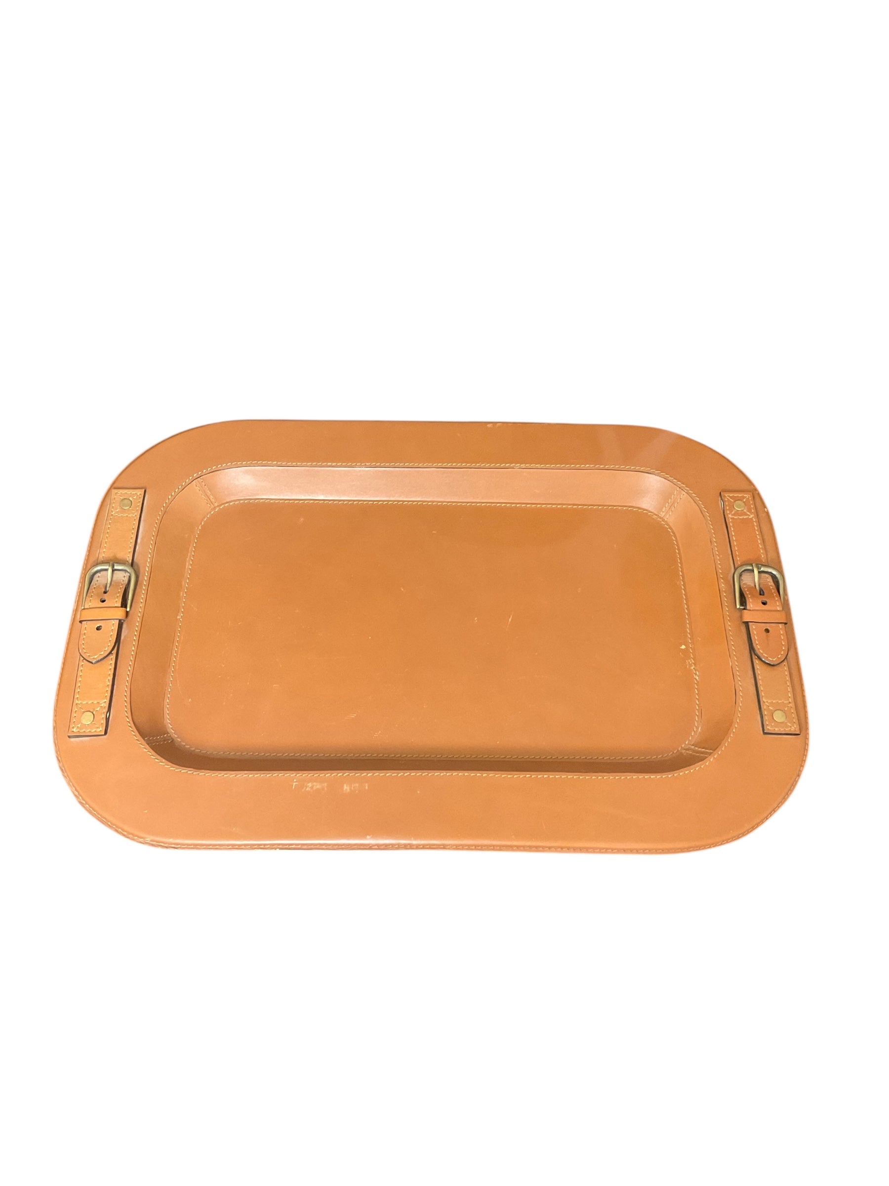 Vintage Leather Tray