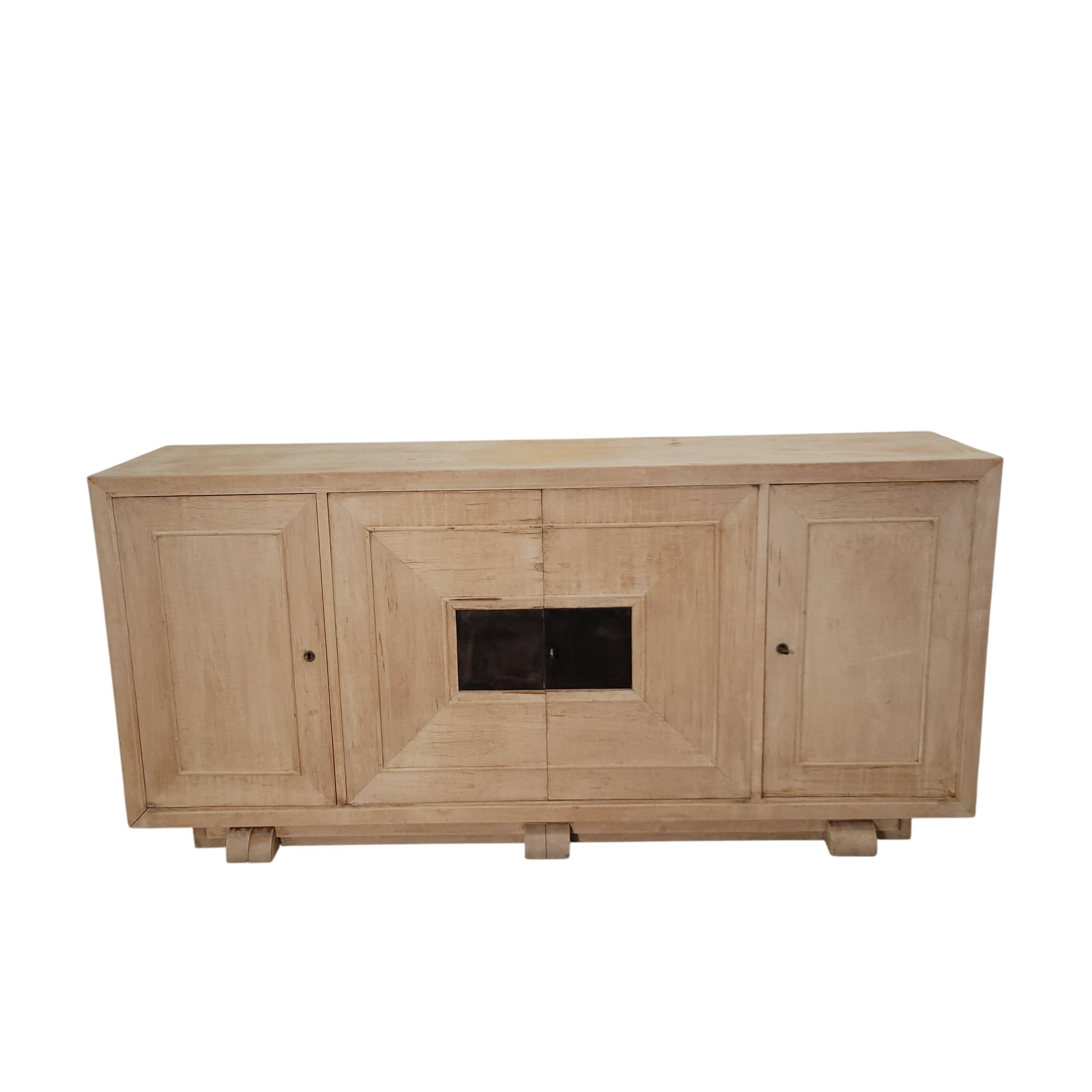 1930's French Sycamore Sideboard
