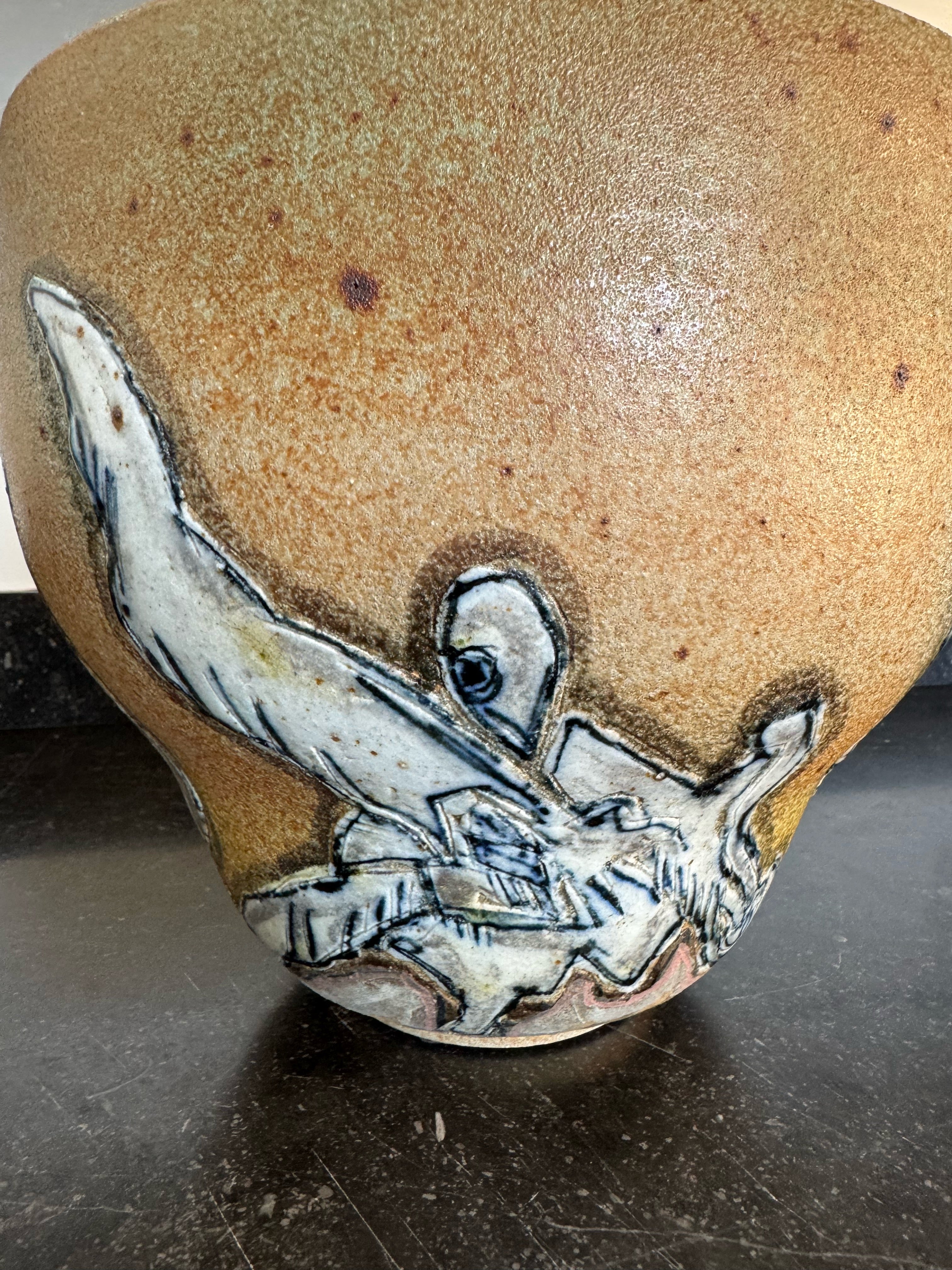 Vintage Danish Large Bowl,signed