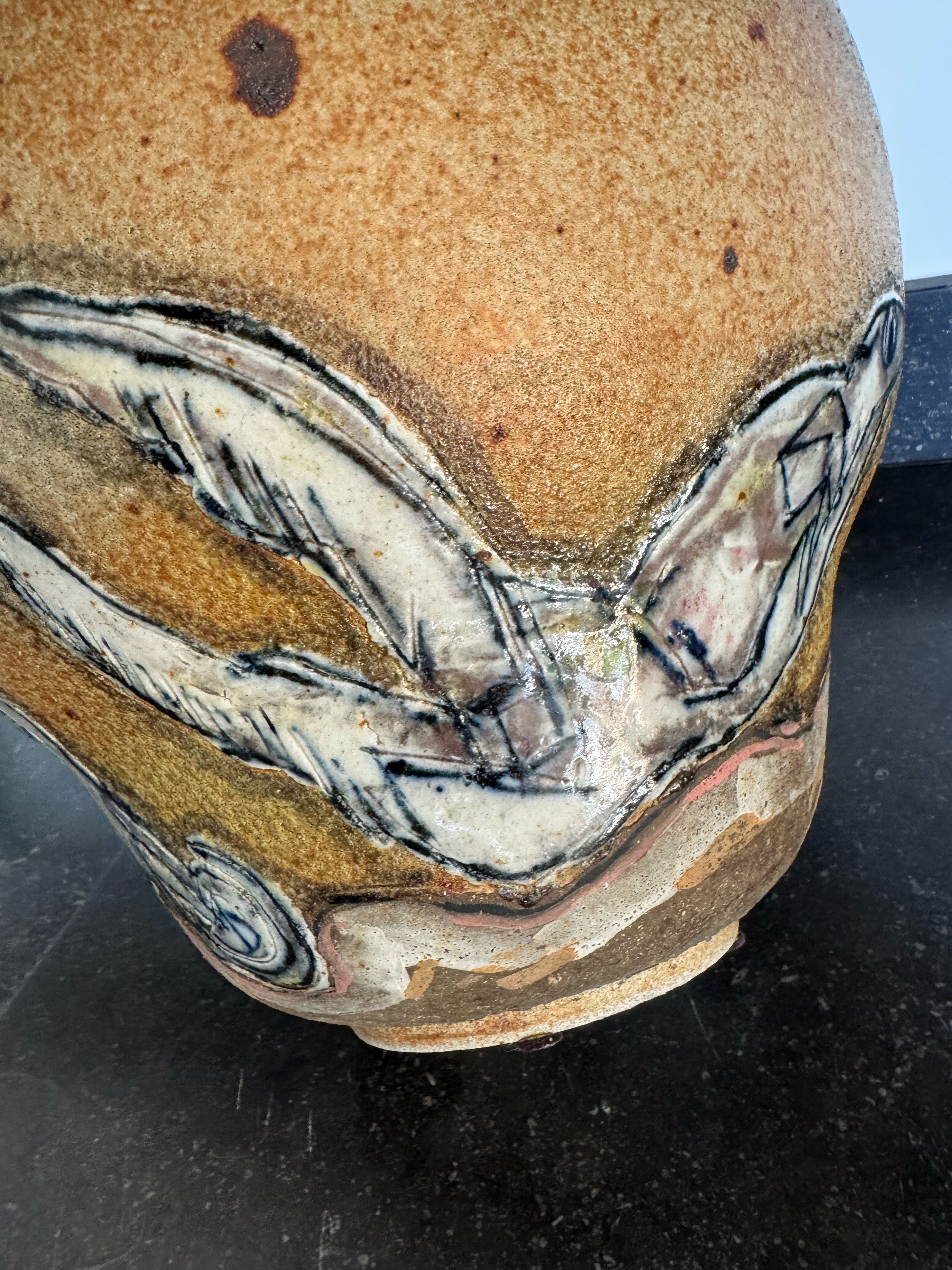 Vintage Danish Large Bowl,signed