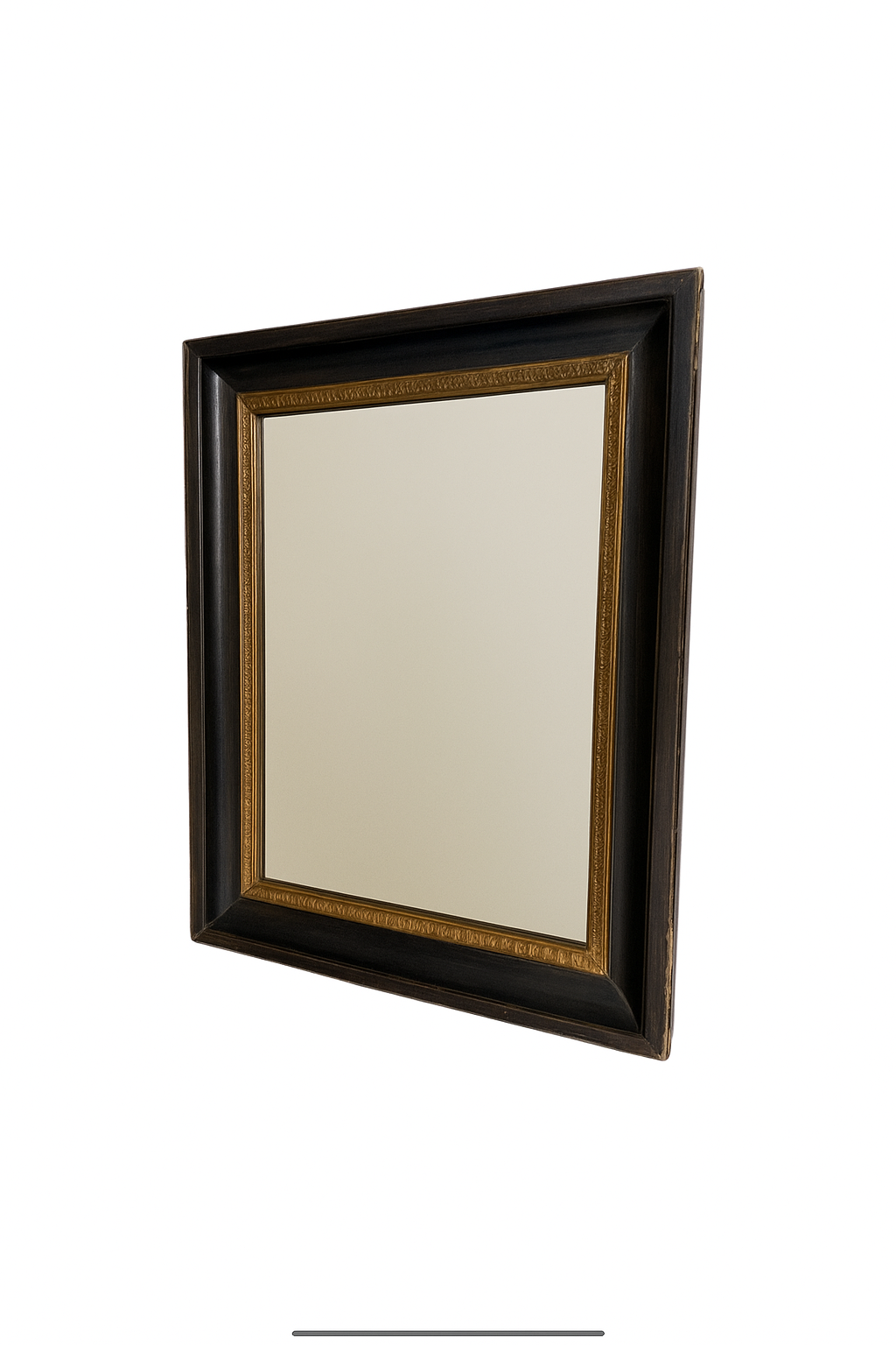 19th Century French Ebonized Mirror
