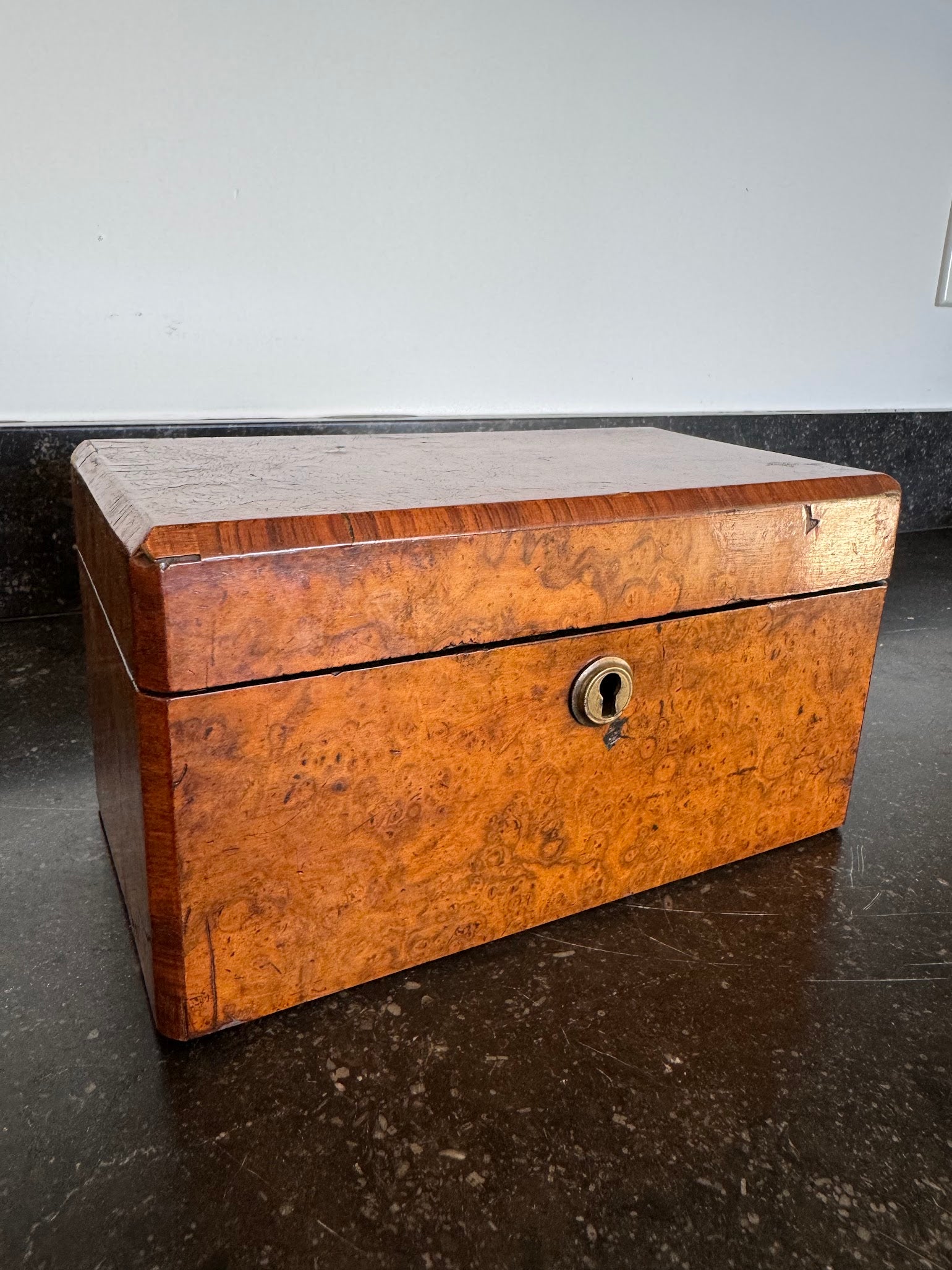 English Burl Box