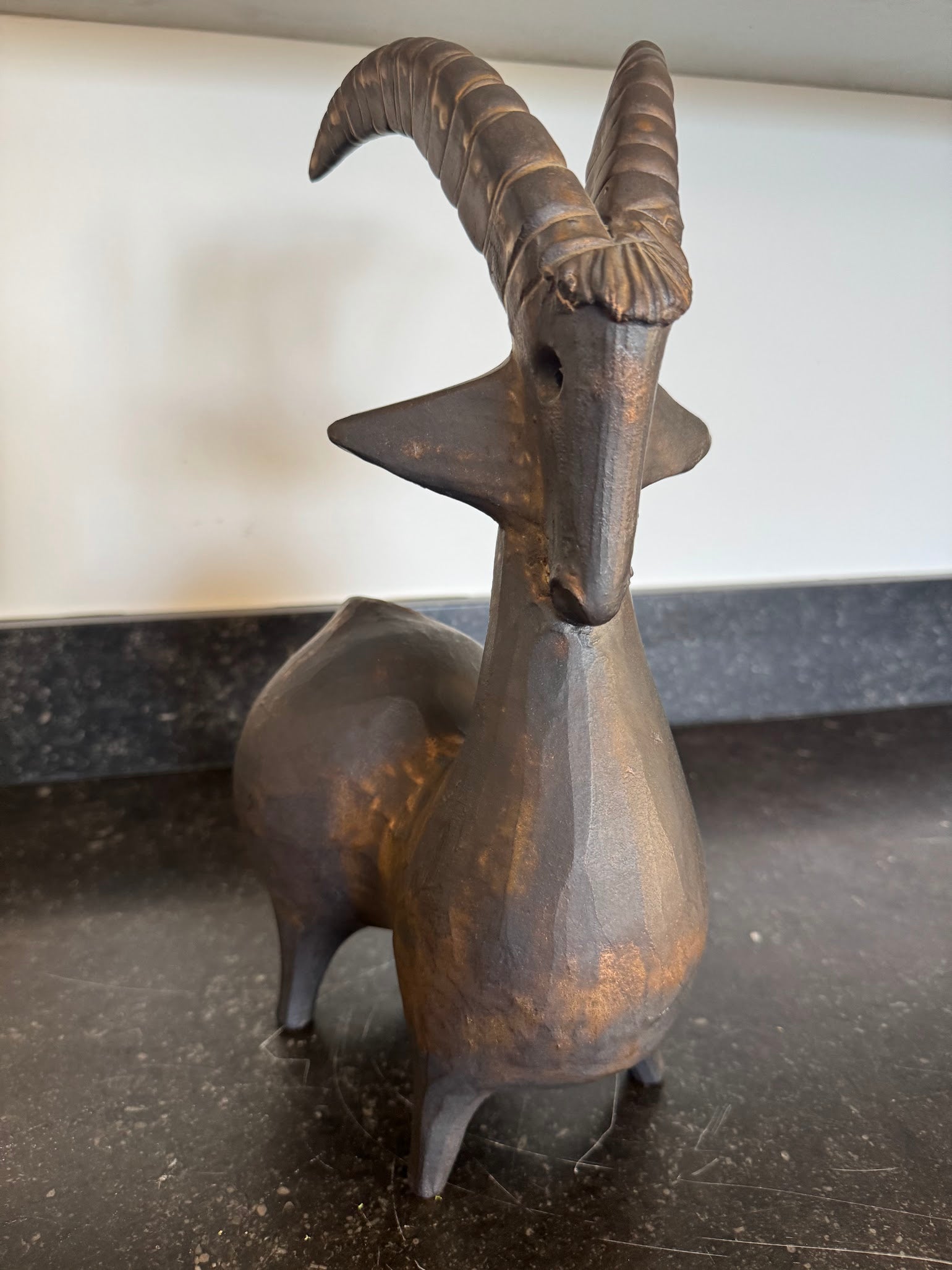Dominque Pouchain Ceramic Goat Sculpture