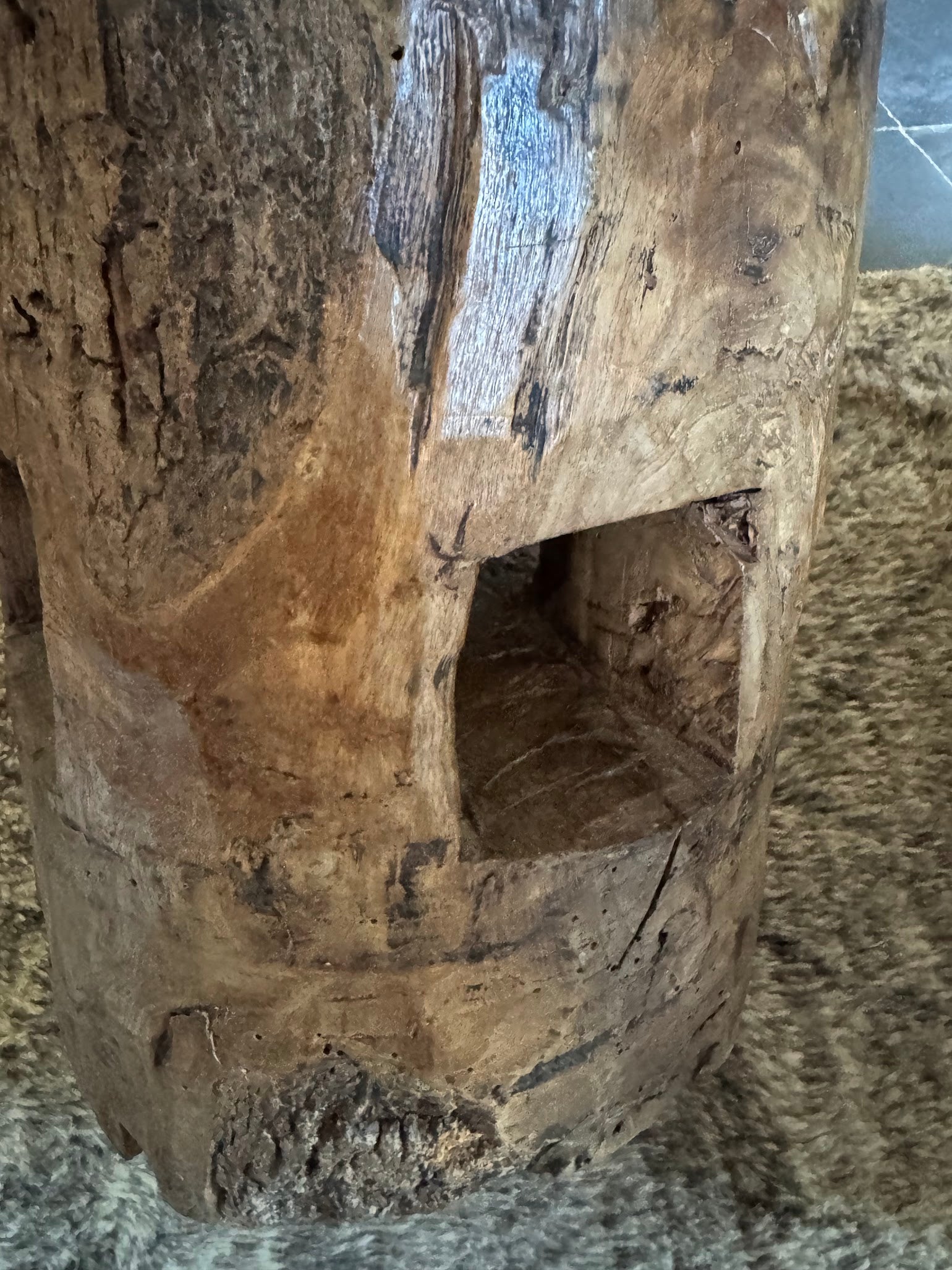 Limited Edition 18th Century Wood Element Base SideTable