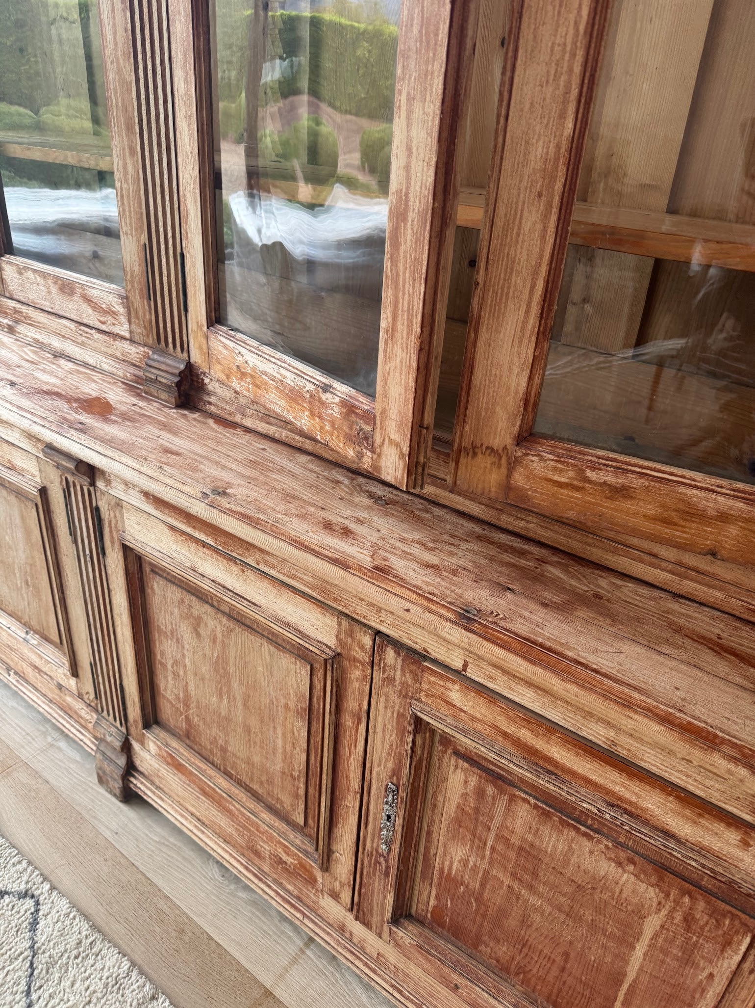 Large French 19th Century Oak Cabinet
