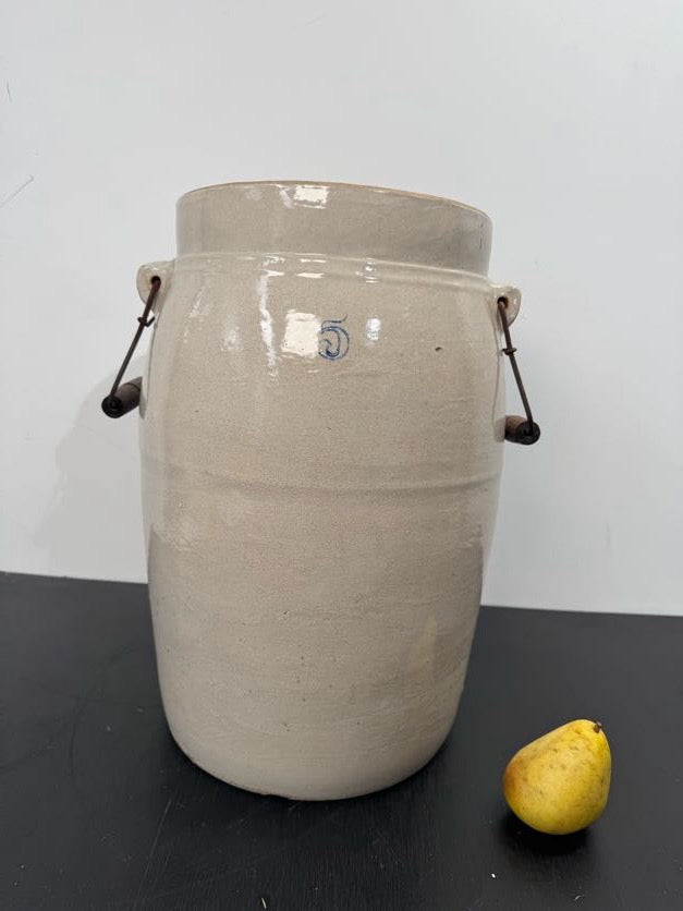 Vintage Salt Glazed Stoneware Pot