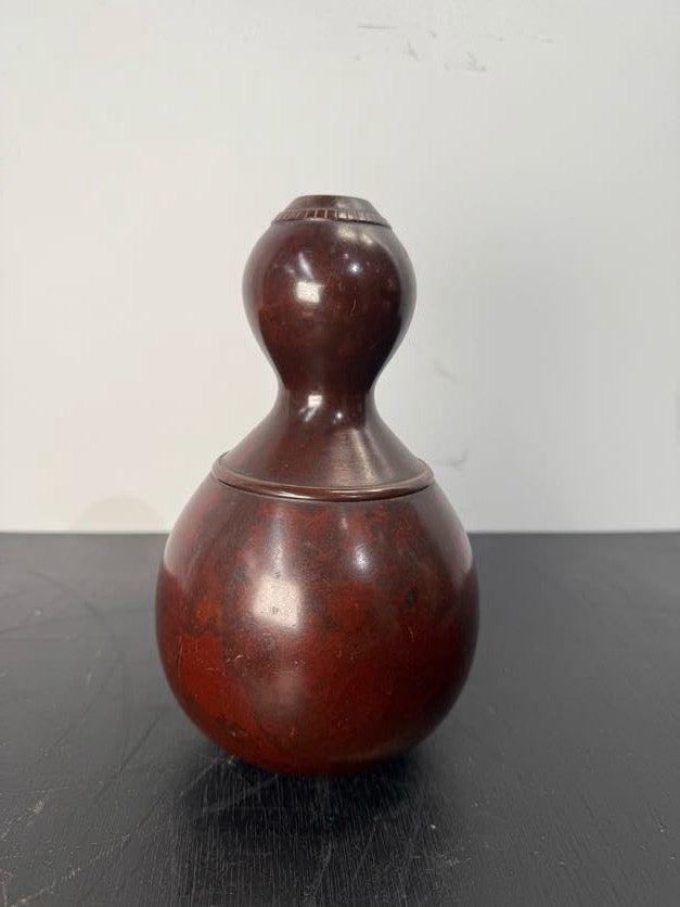 Vintage Japanese Showa Era Bronze Vase
