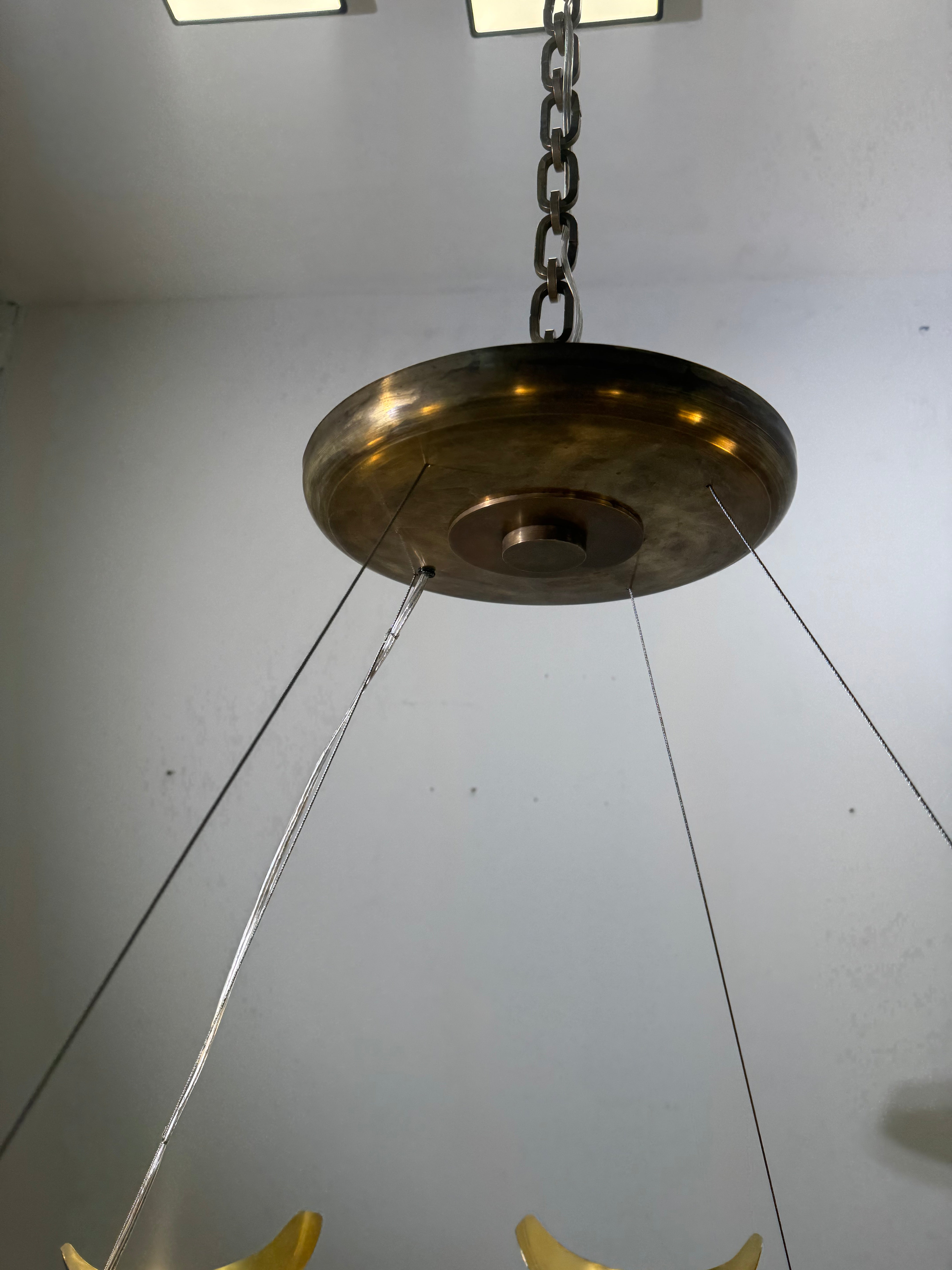 Lucca Studio Bronze Eight Light Hagens Chandelier