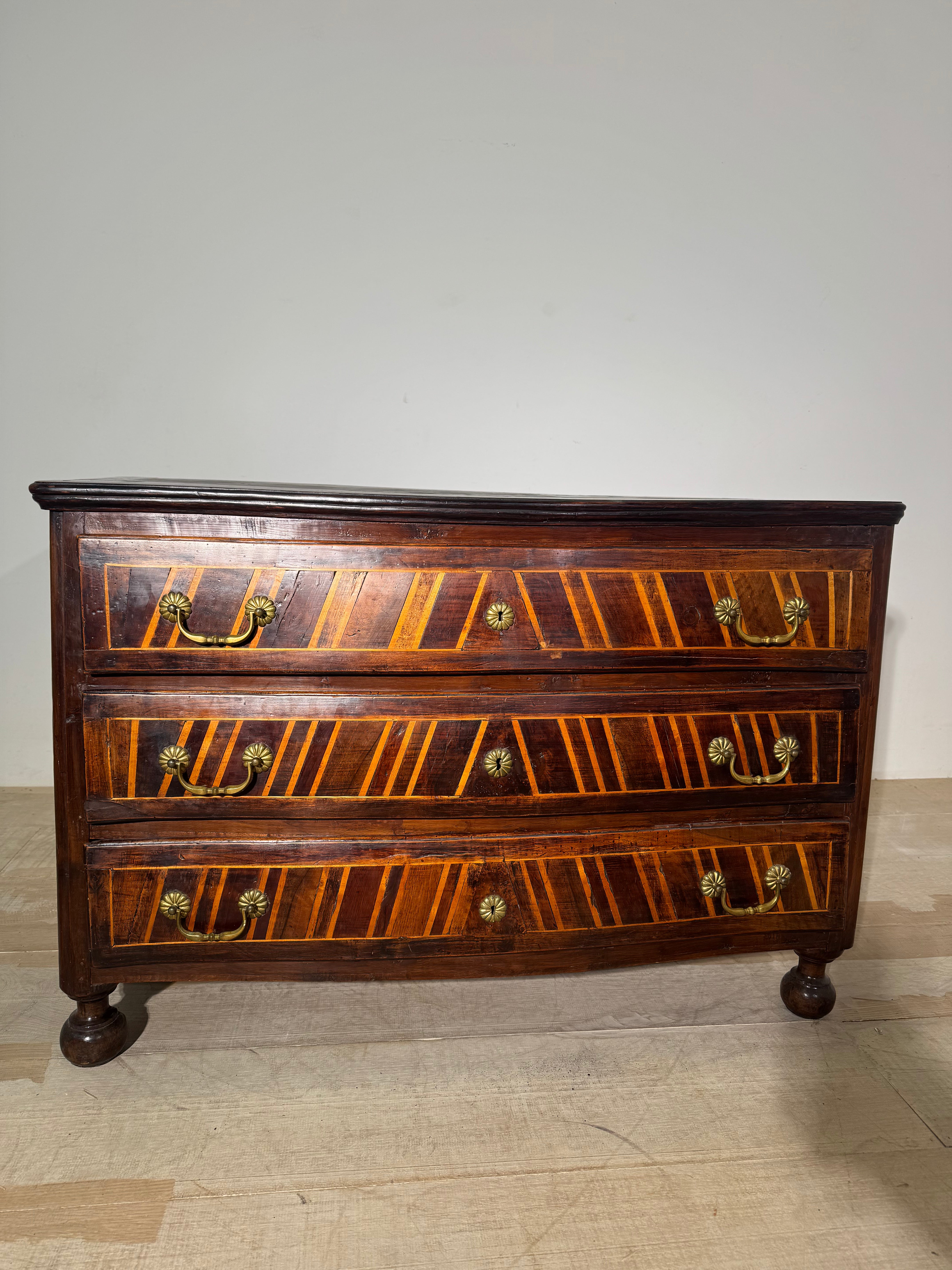 French 18th Century Inlaid Commode