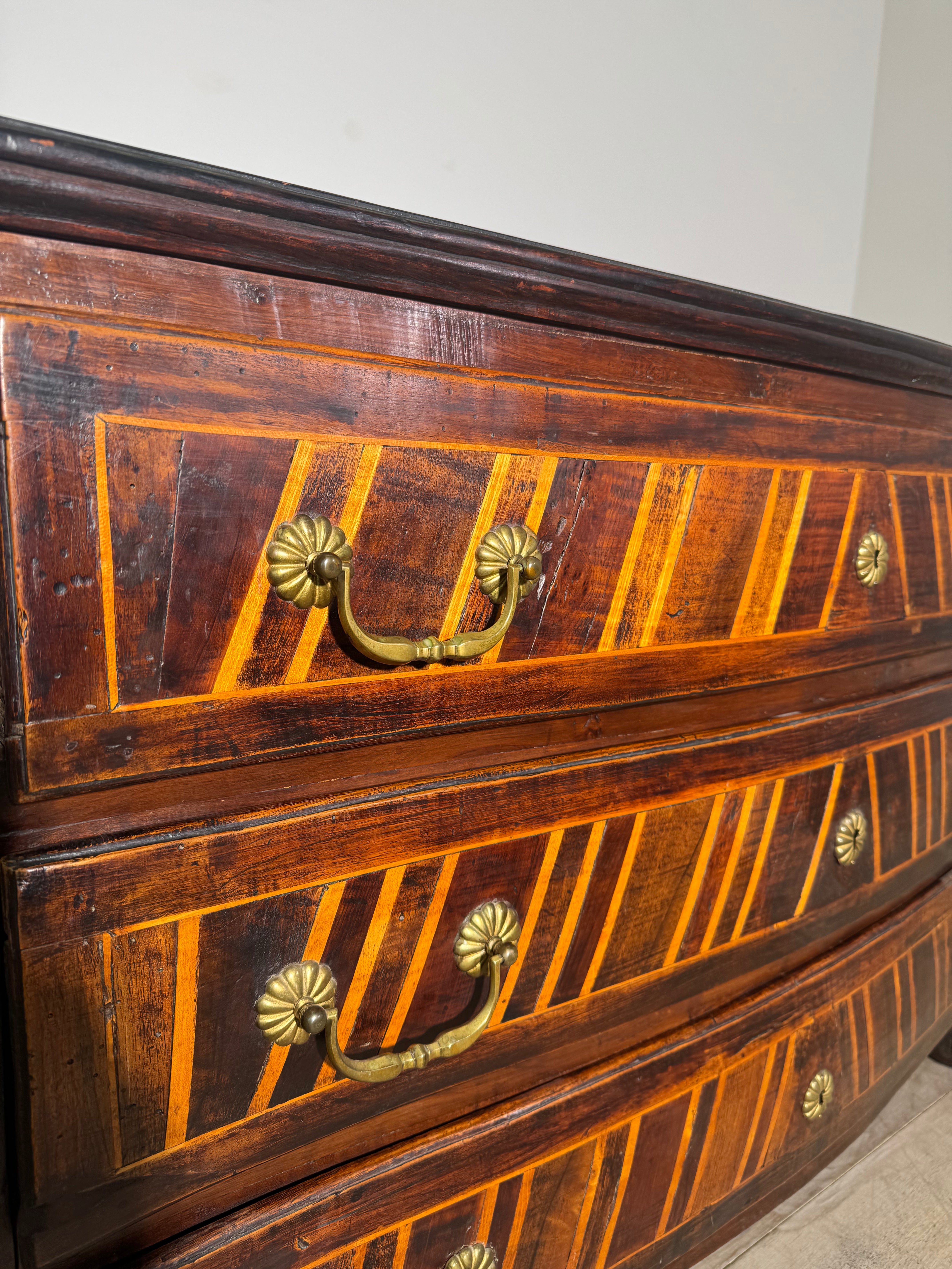 French 18th Century Inlaid Commode