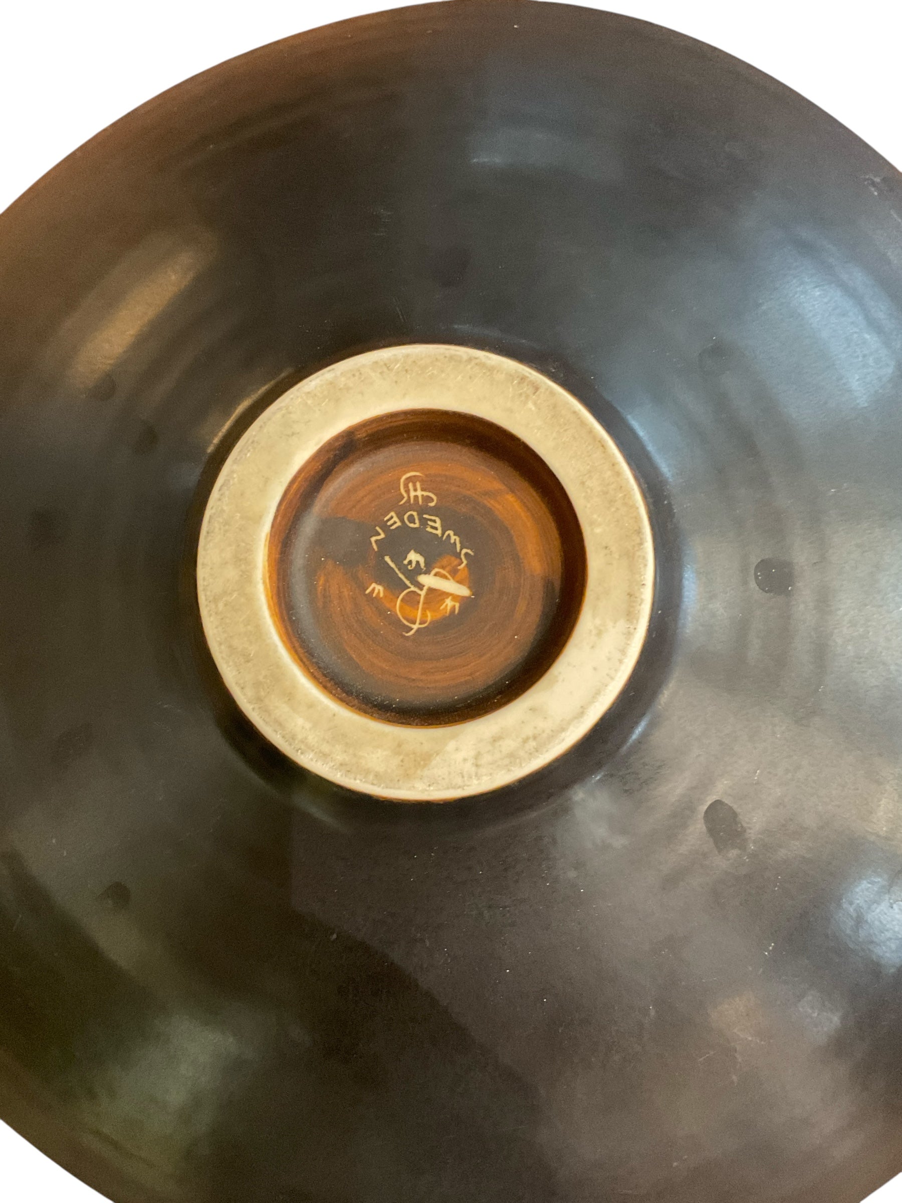 Danish Ceramic Bowl/Plate, Signed