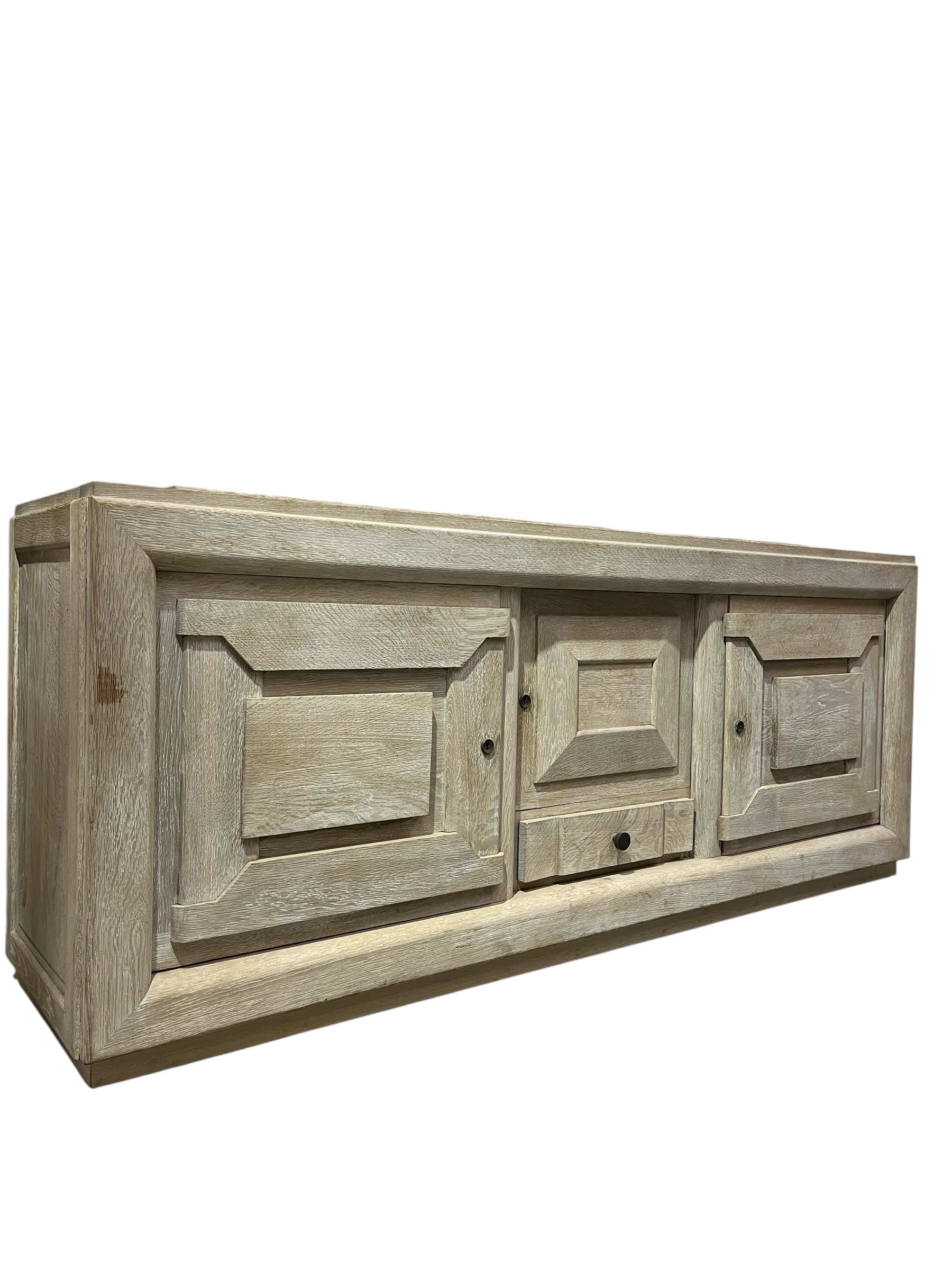 French 1940's Oak Sideboard