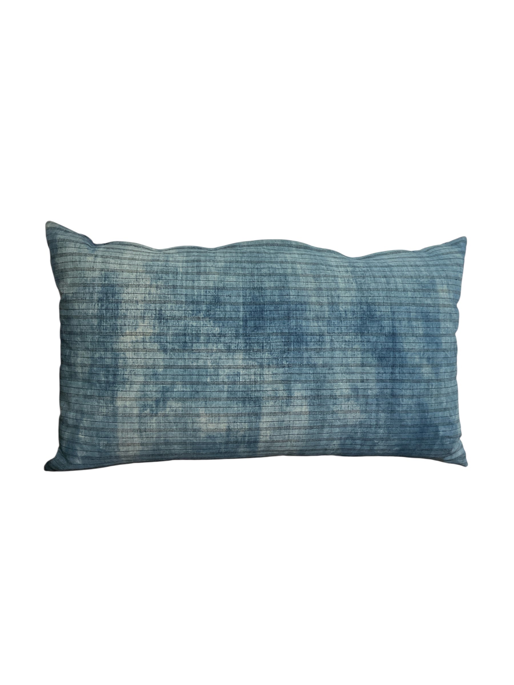 Vintage Central Asia Indigo Pillow
