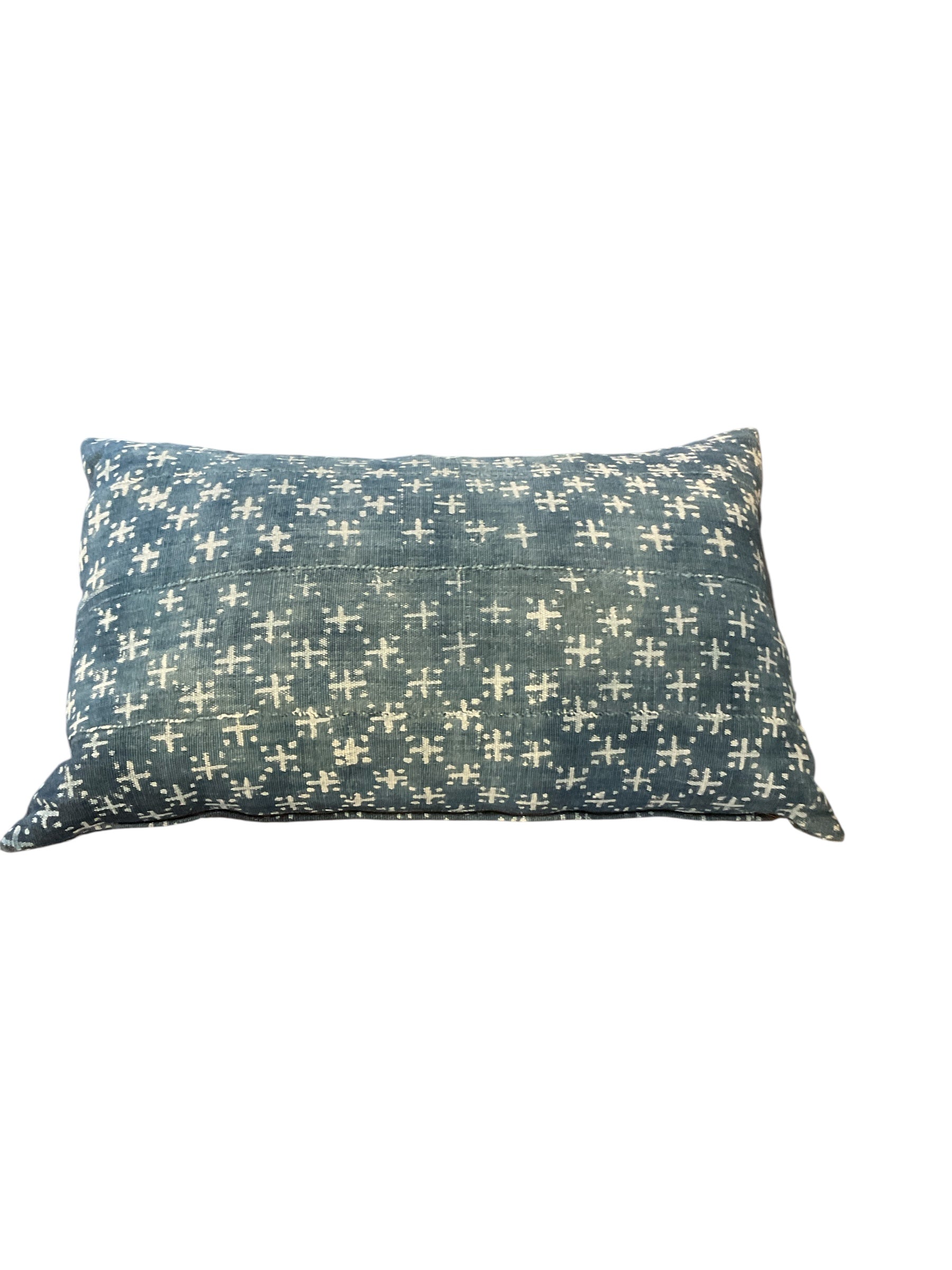 Vintage Japanese Indigo Pillow down filled