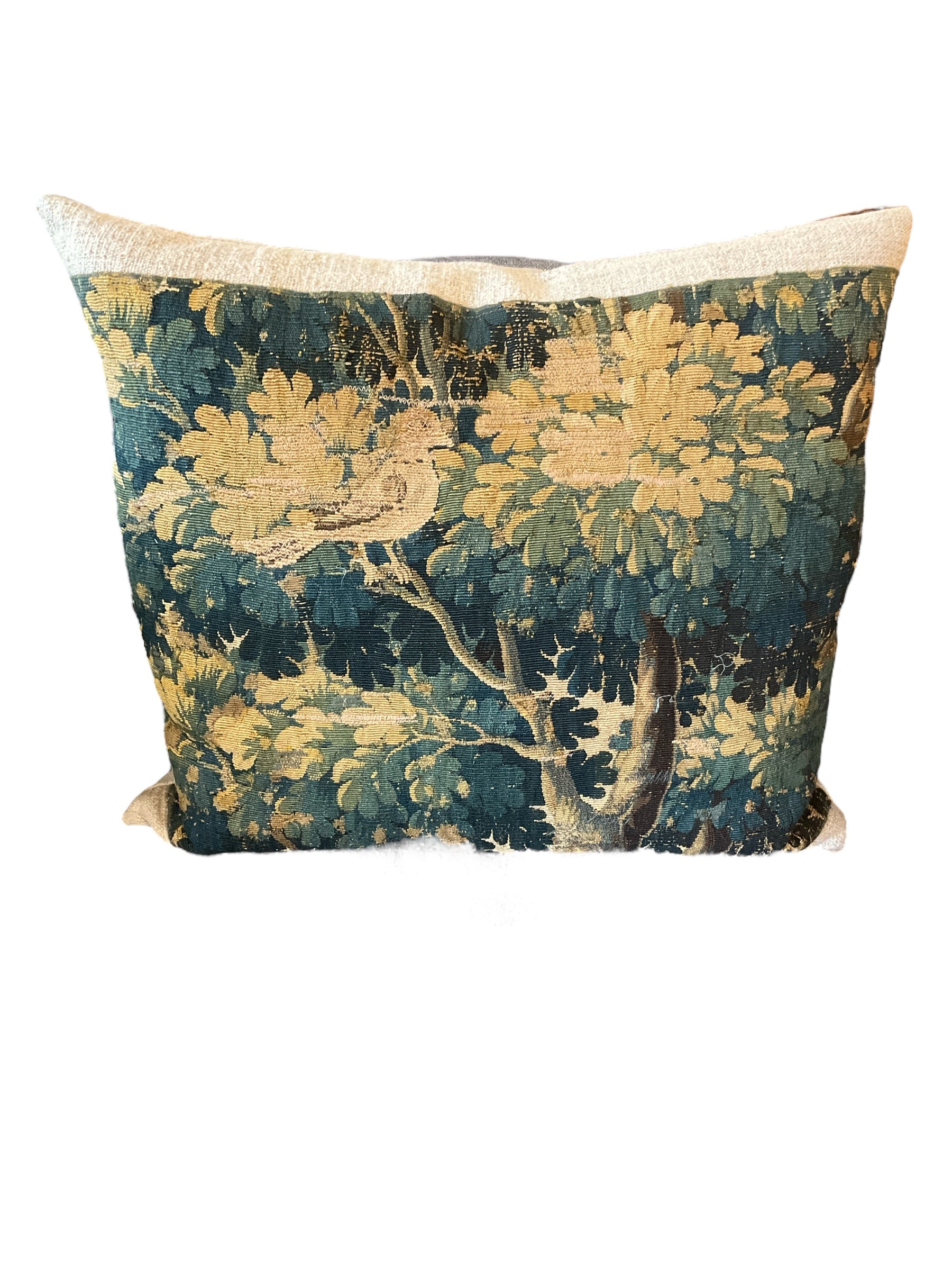 Antique French Verdure Pillow