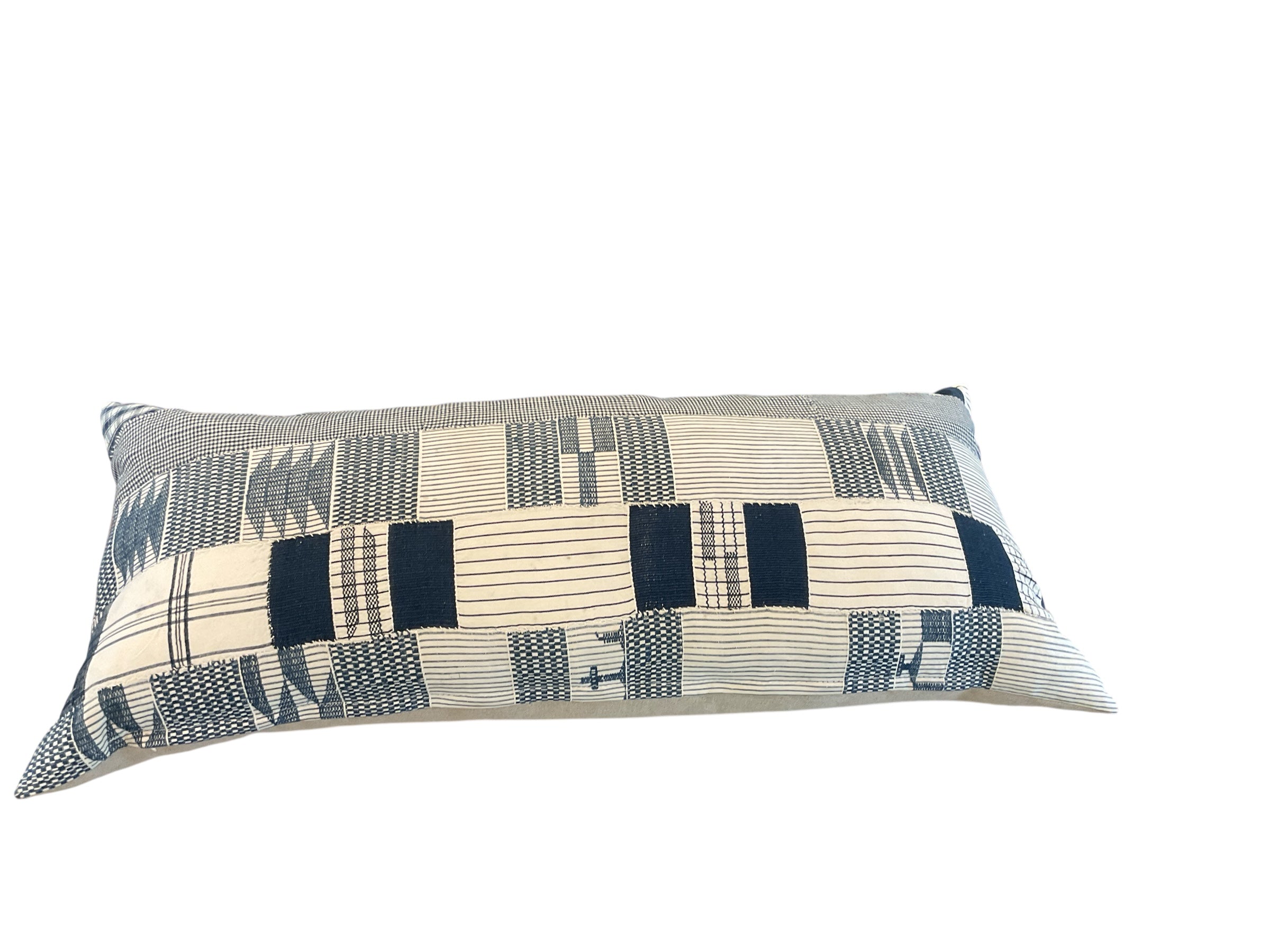 Antique African patchwork Pillow