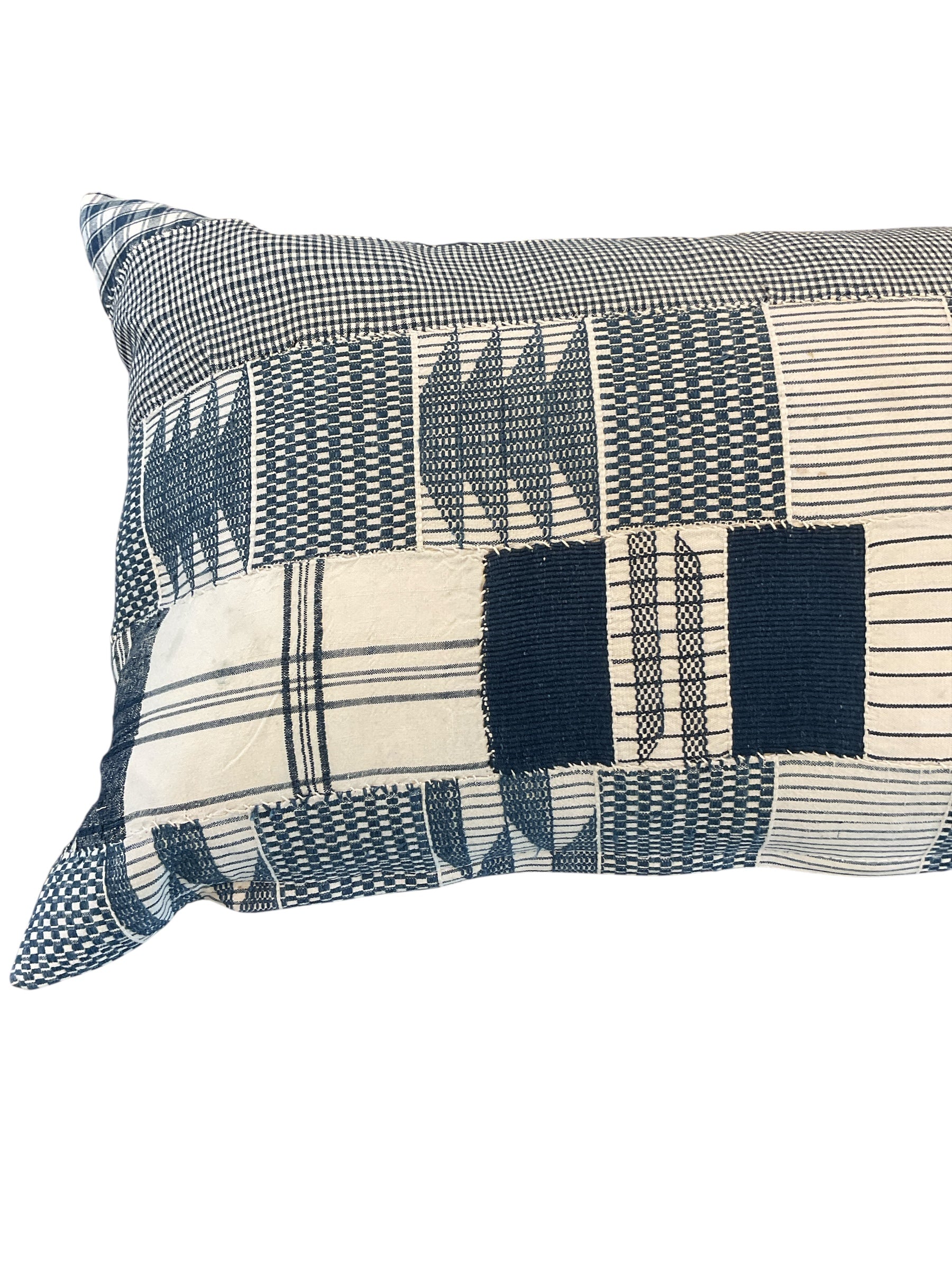 Antique African patchwork Pillow