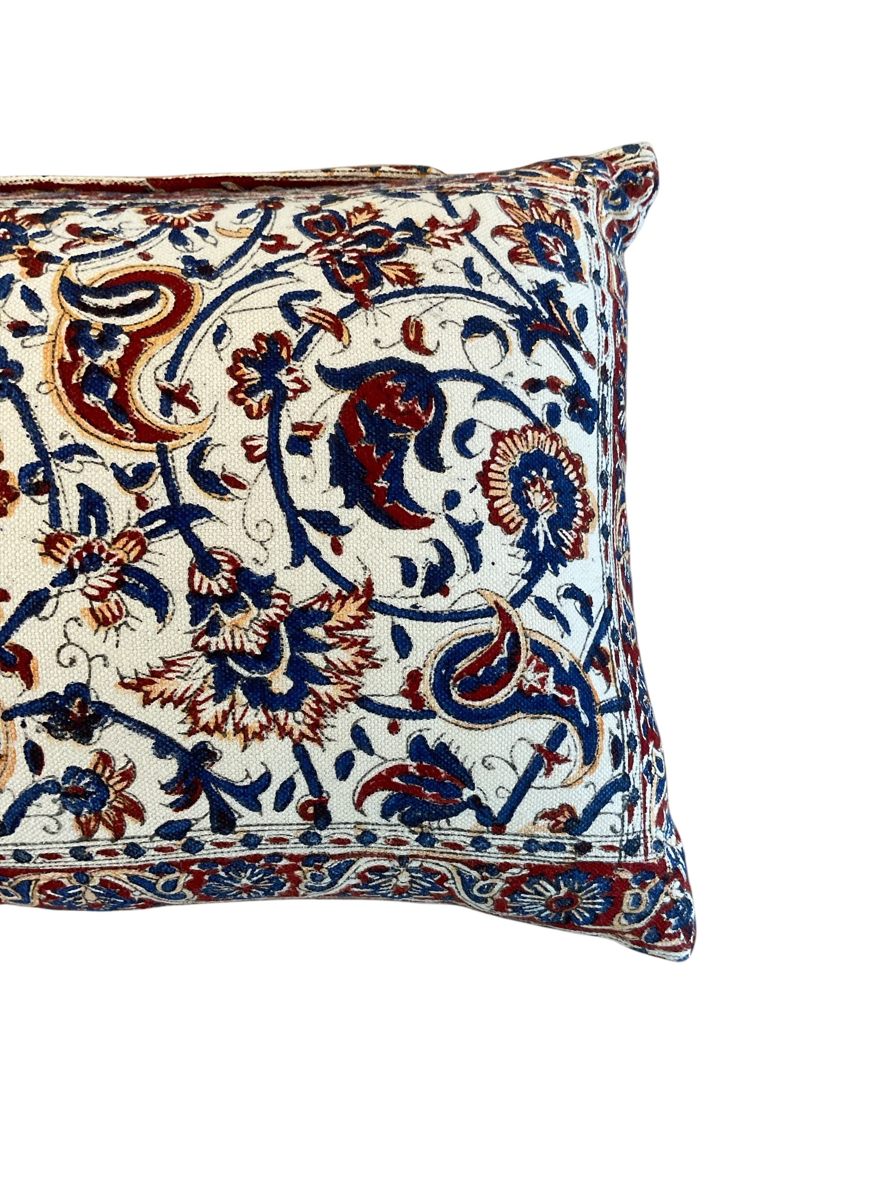 Vintage Persian Textile Pillow